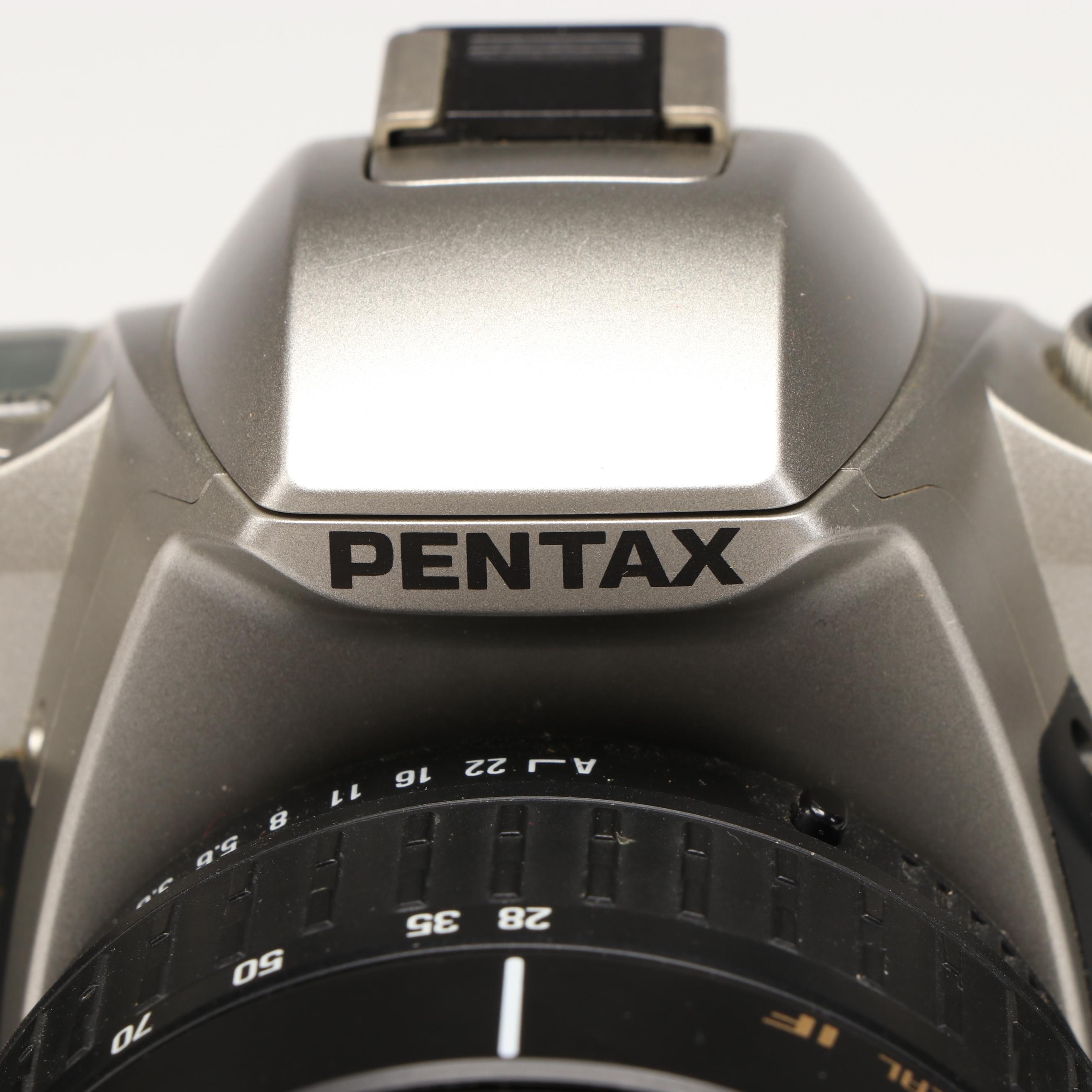 Pentax ZX-7 SLR 35mm Camera with Expedition Outfitters Camera Bag