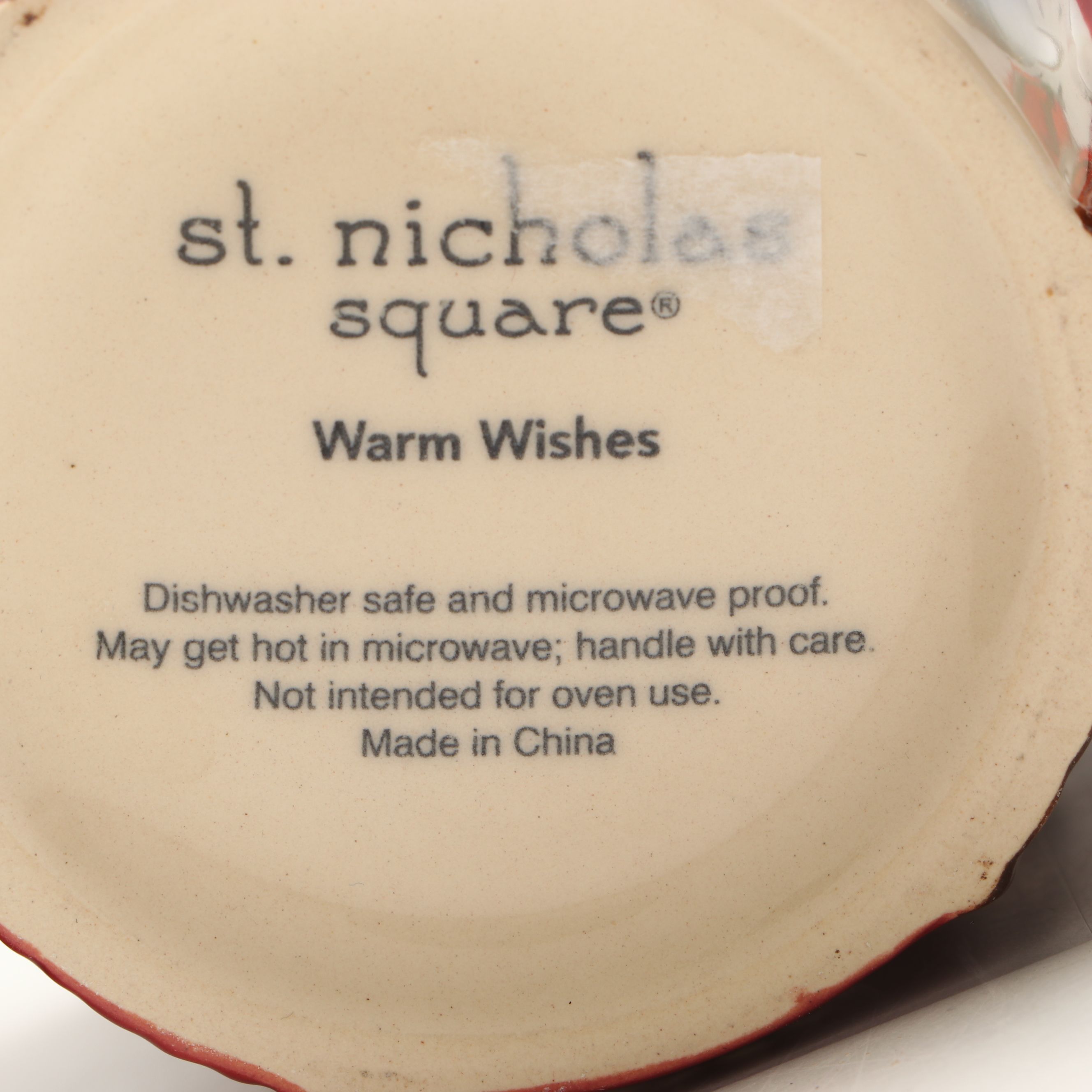 St. Nicholas Square "Warm Wishes" and More Christmas Tableware