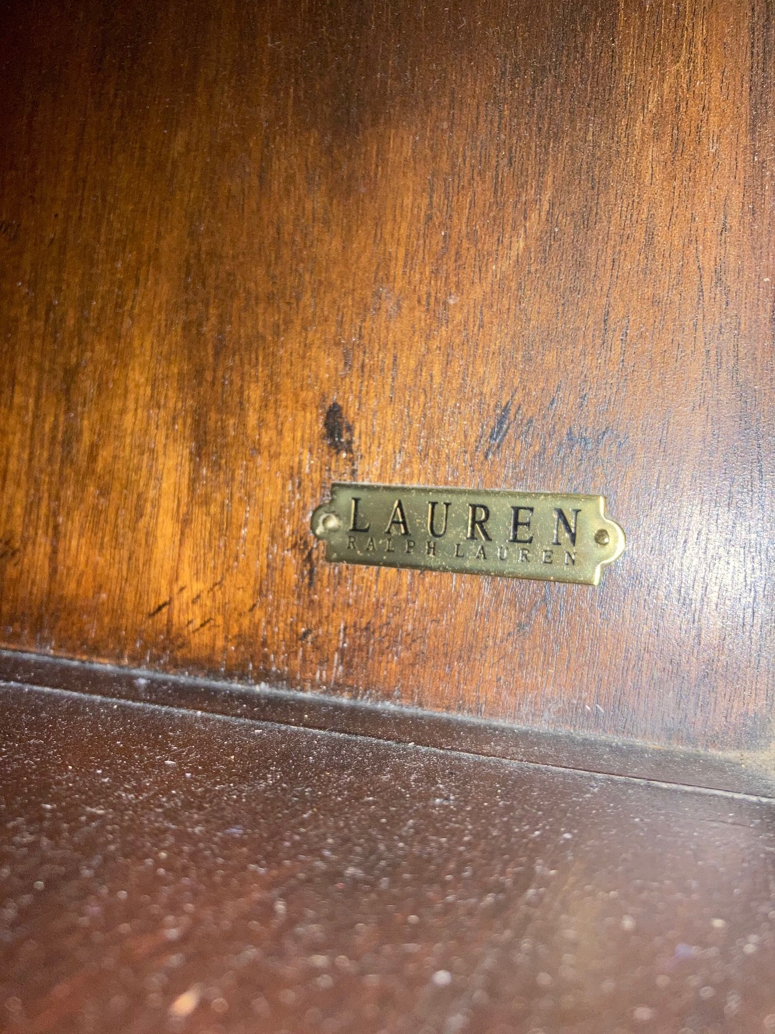 Lauren Ralph Lauren for Henredon Plantation Style Mahogany Media Armoire