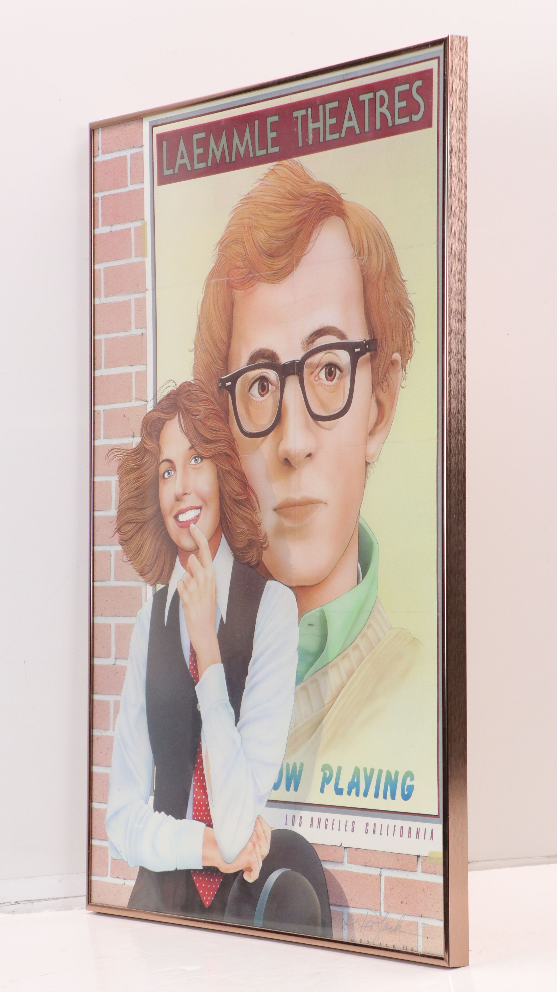 Monte Dolack Offset Lithograph Poster For "Laemmle Theatres," 1982