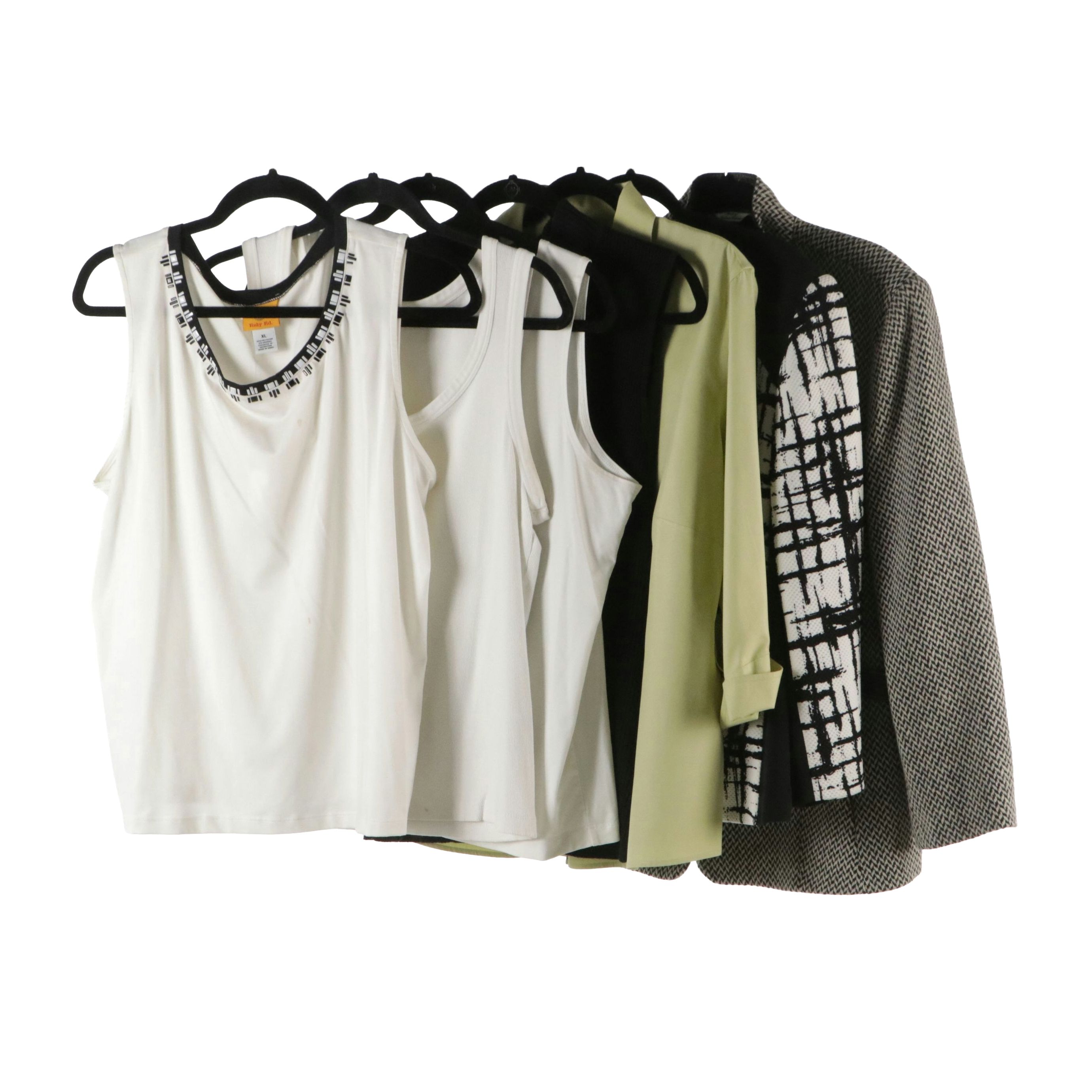 Talbots and Kasper Jackets with Chico's Tank Tops and More