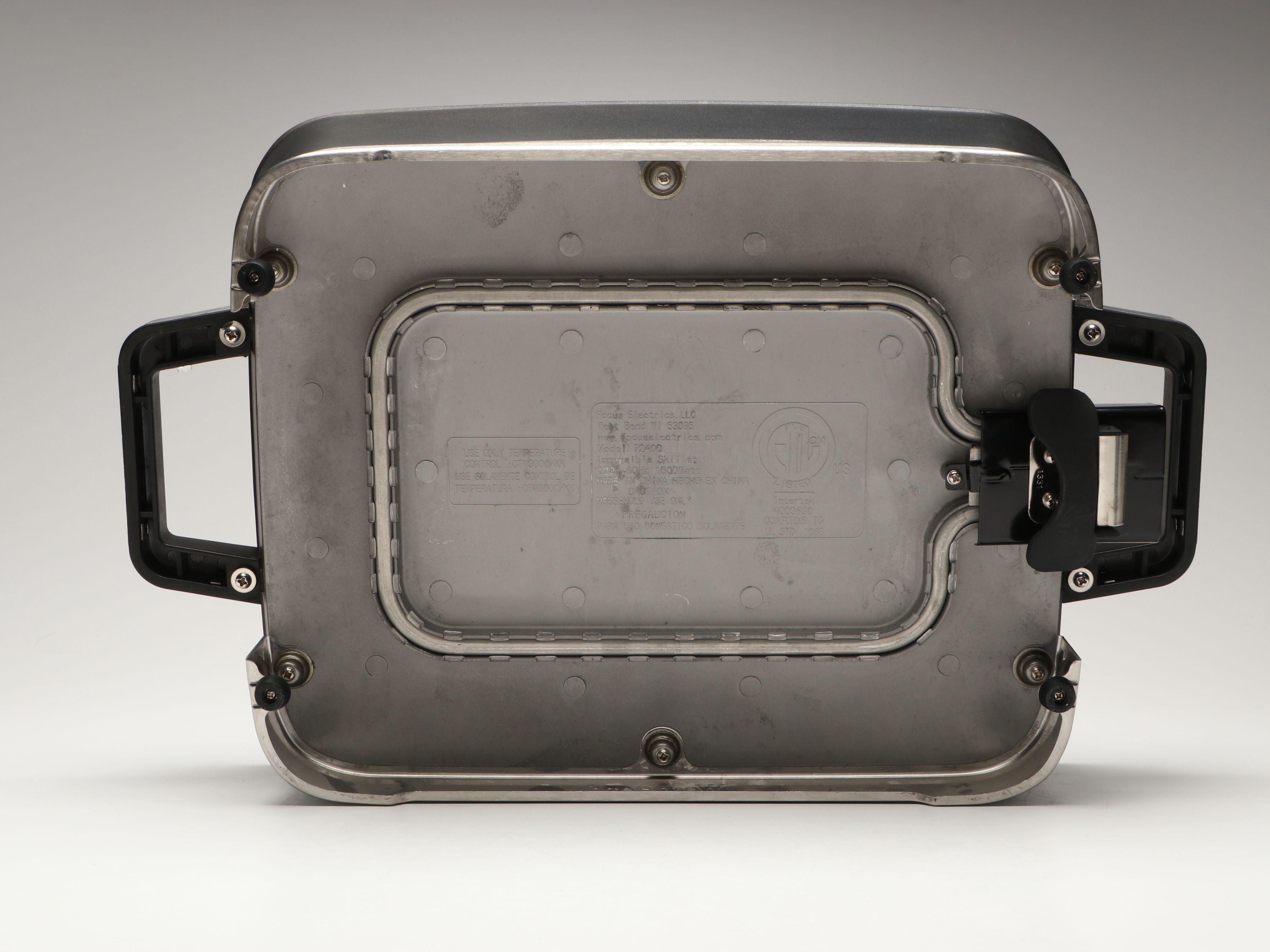 West Bend Electric Skillet with Meriden Silver Plate Teapot