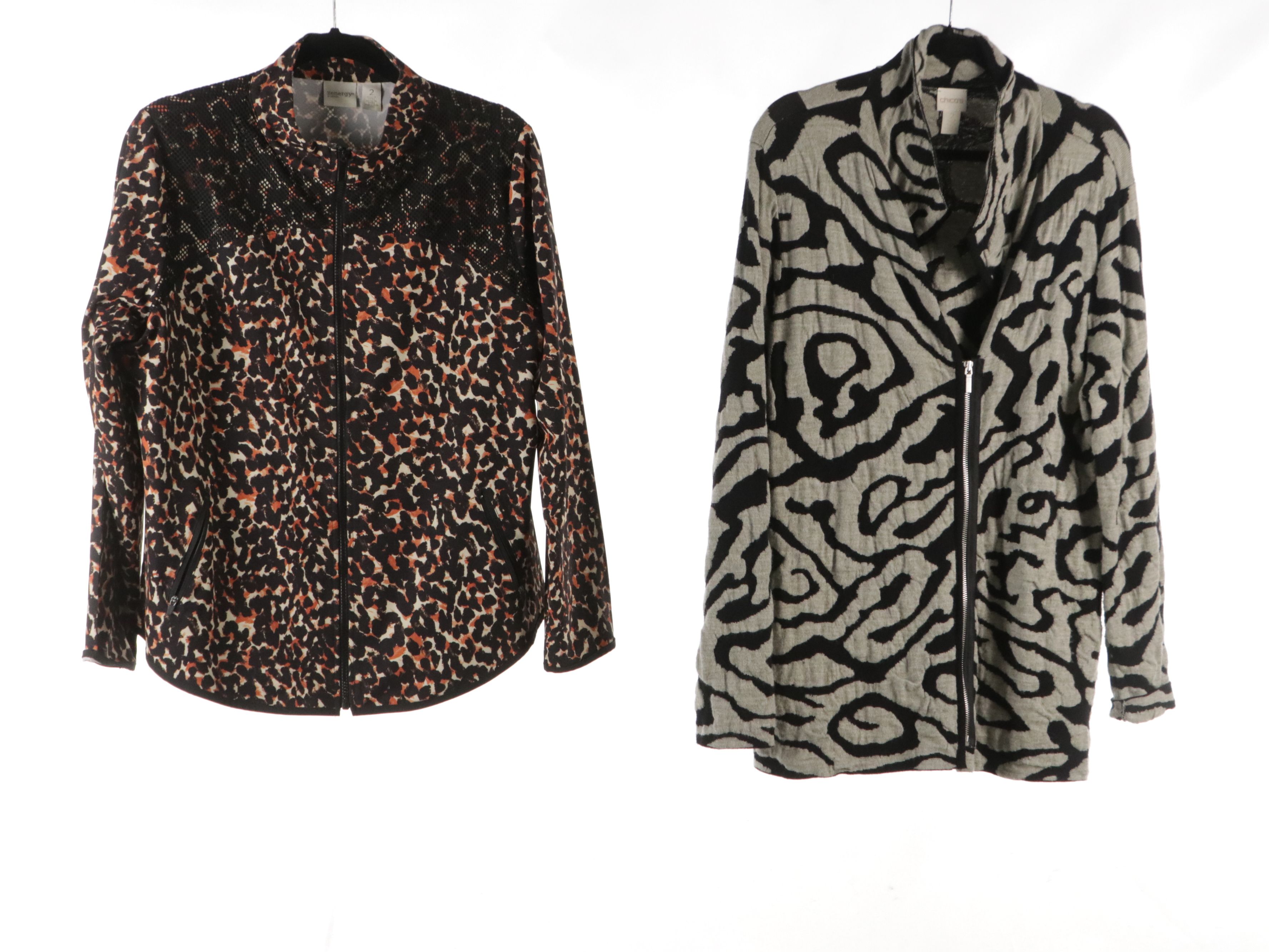 Chico's Jackets, Tank Tops, and Printed Nylon Active Jackets