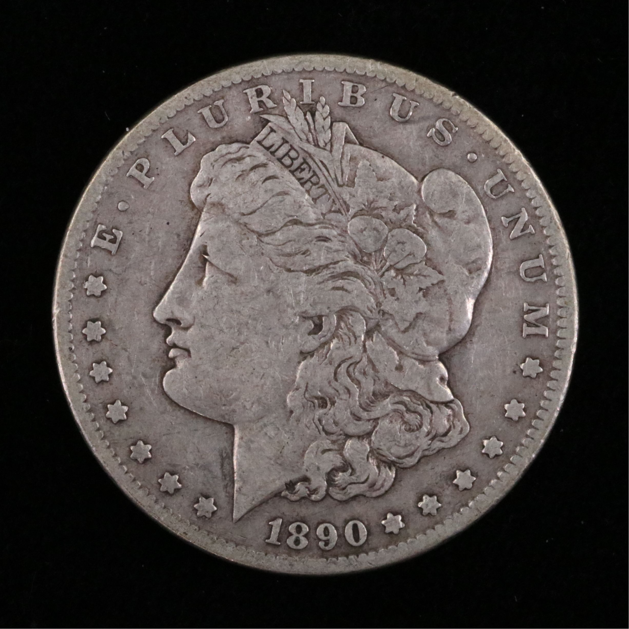 1890-CC U.S. Morgan Silver Dollar