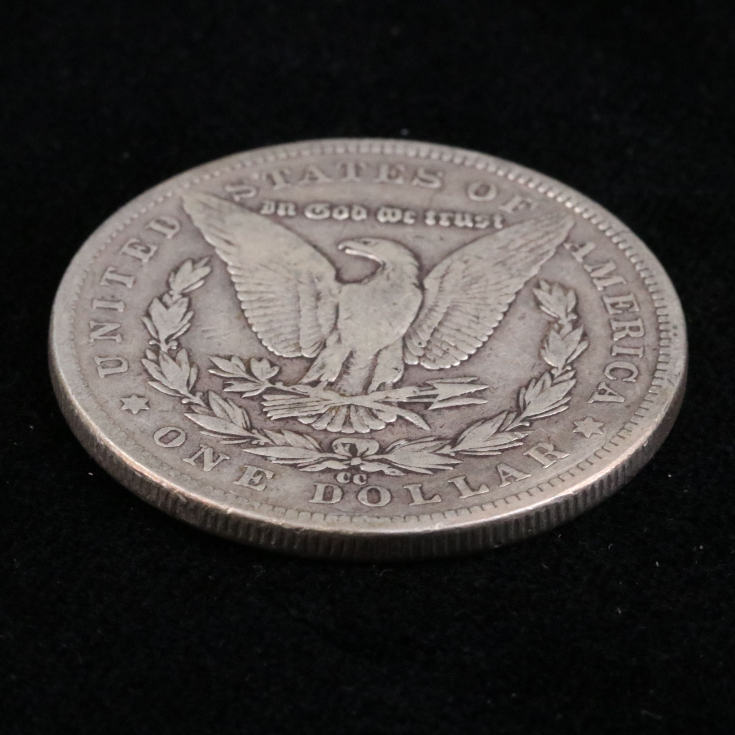 1890-CC U.S. Morgan Silver Dollar