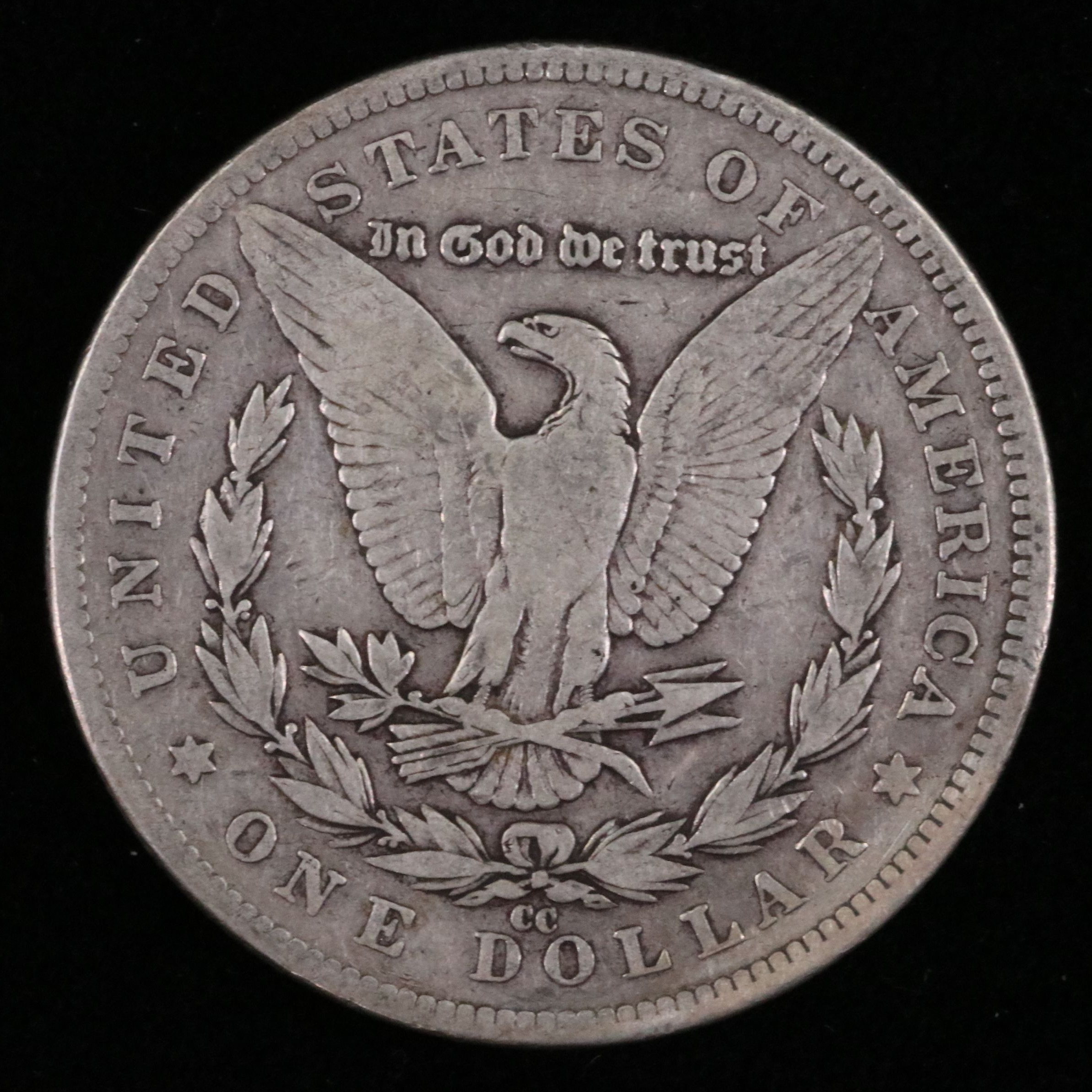 1890-CC U.S. Morgan Silver Dollar