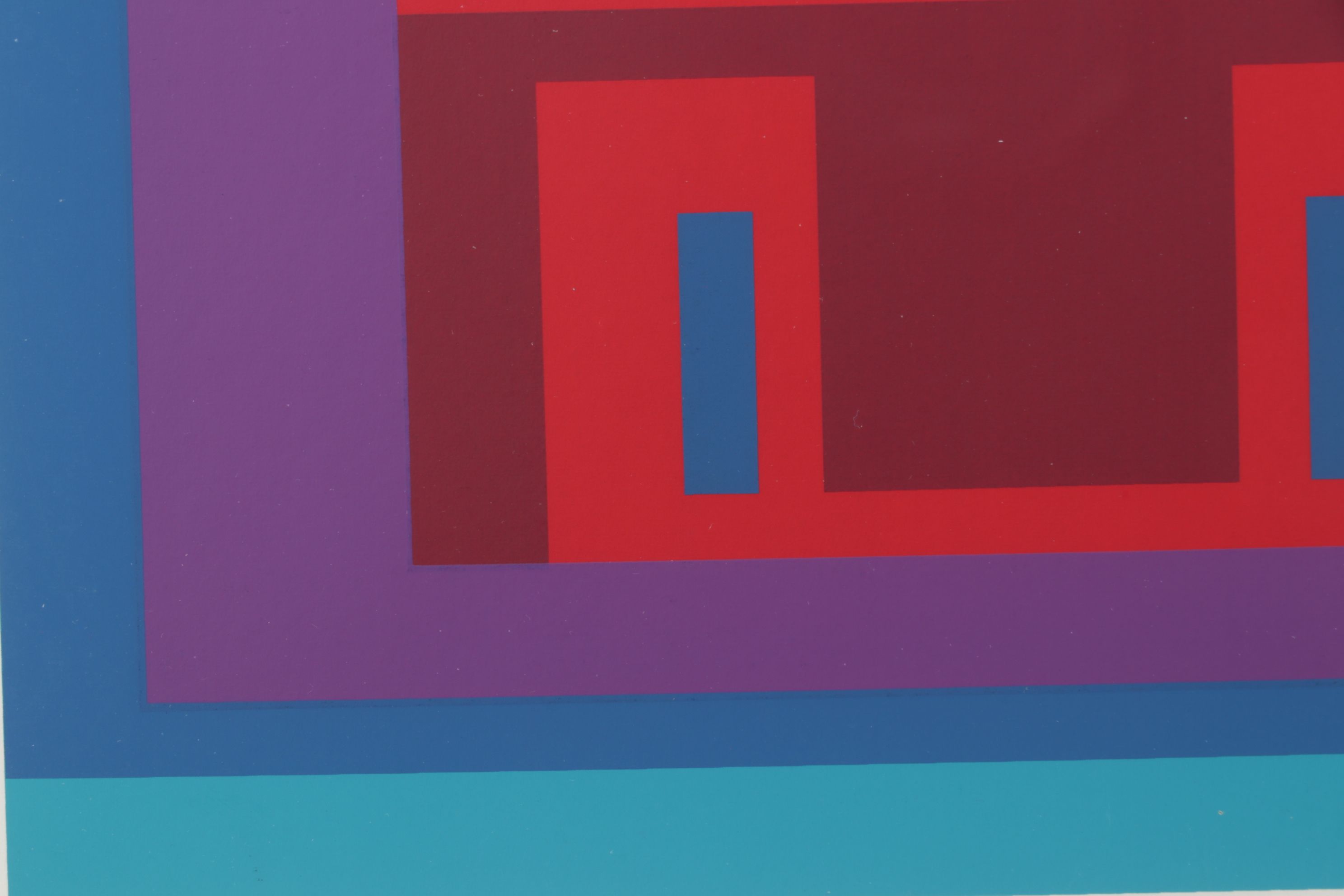 Serigraph Design After Josef Albers From the "Homage to the Square" Series, 1972