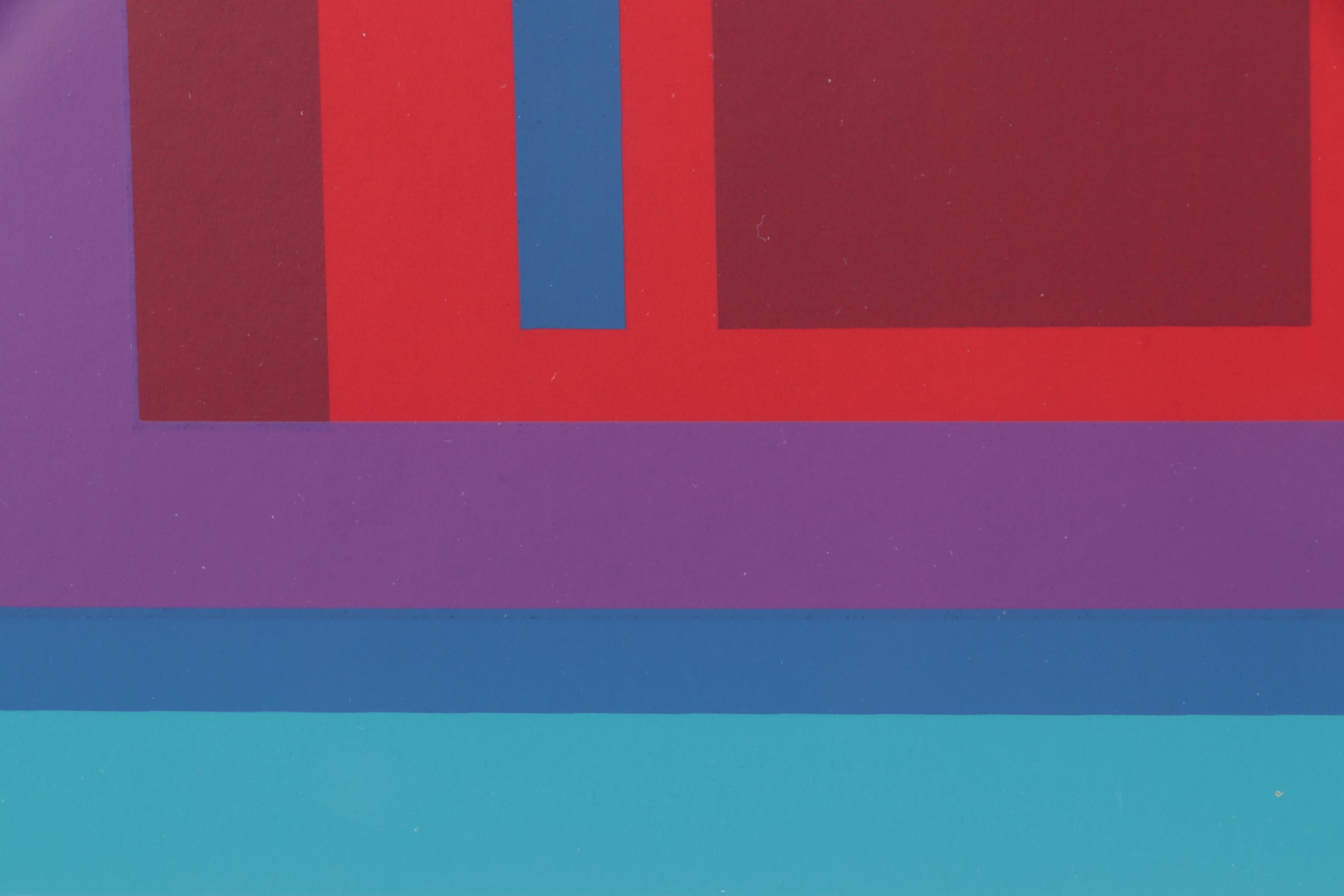 Serigraph Design After Josef Albers From the "Homage to the Square" Series, 1972