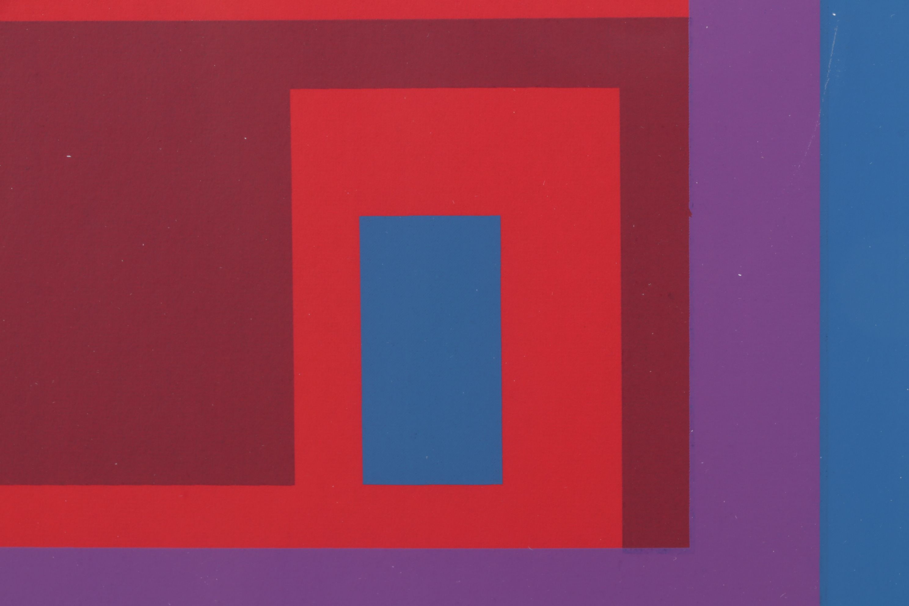 Serigraph Design After Josef Albers From the "Homage to the Square" Series, 1972