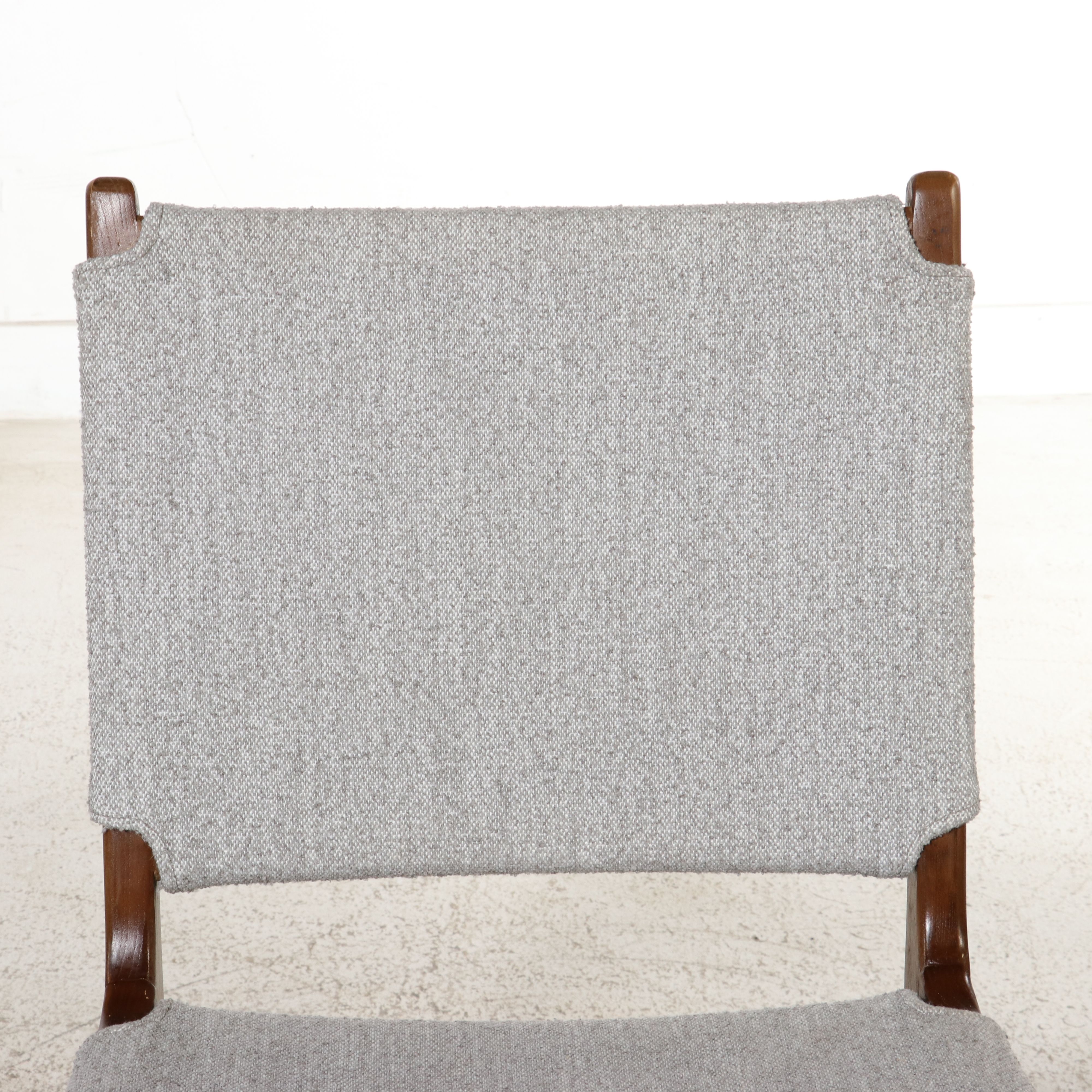 Set of Six Mid Century Modern Style Teak Dining Chairs