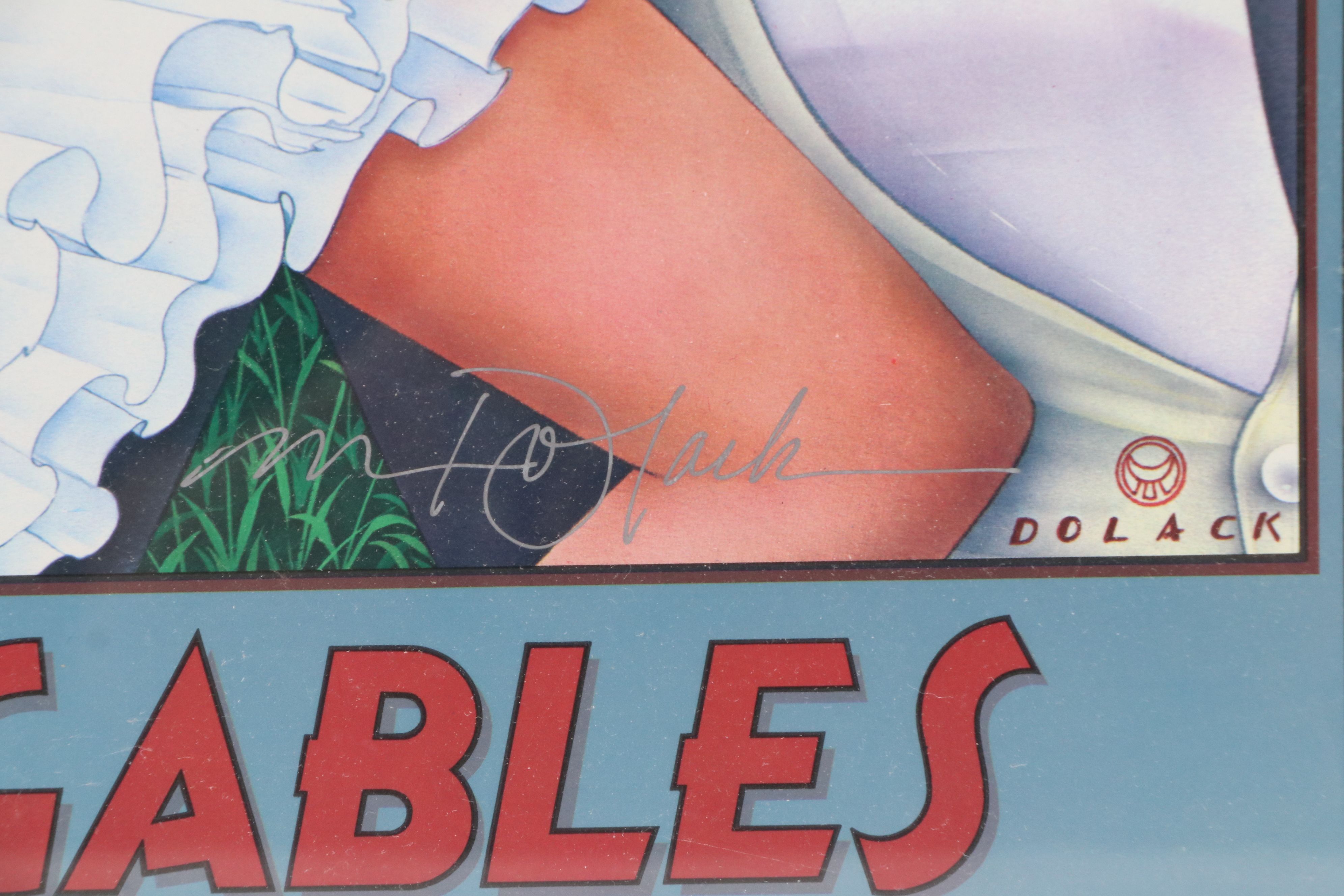 Monte Dolack Offset Lithographs For "Seven Gables" and "Cinema - Books," 1982