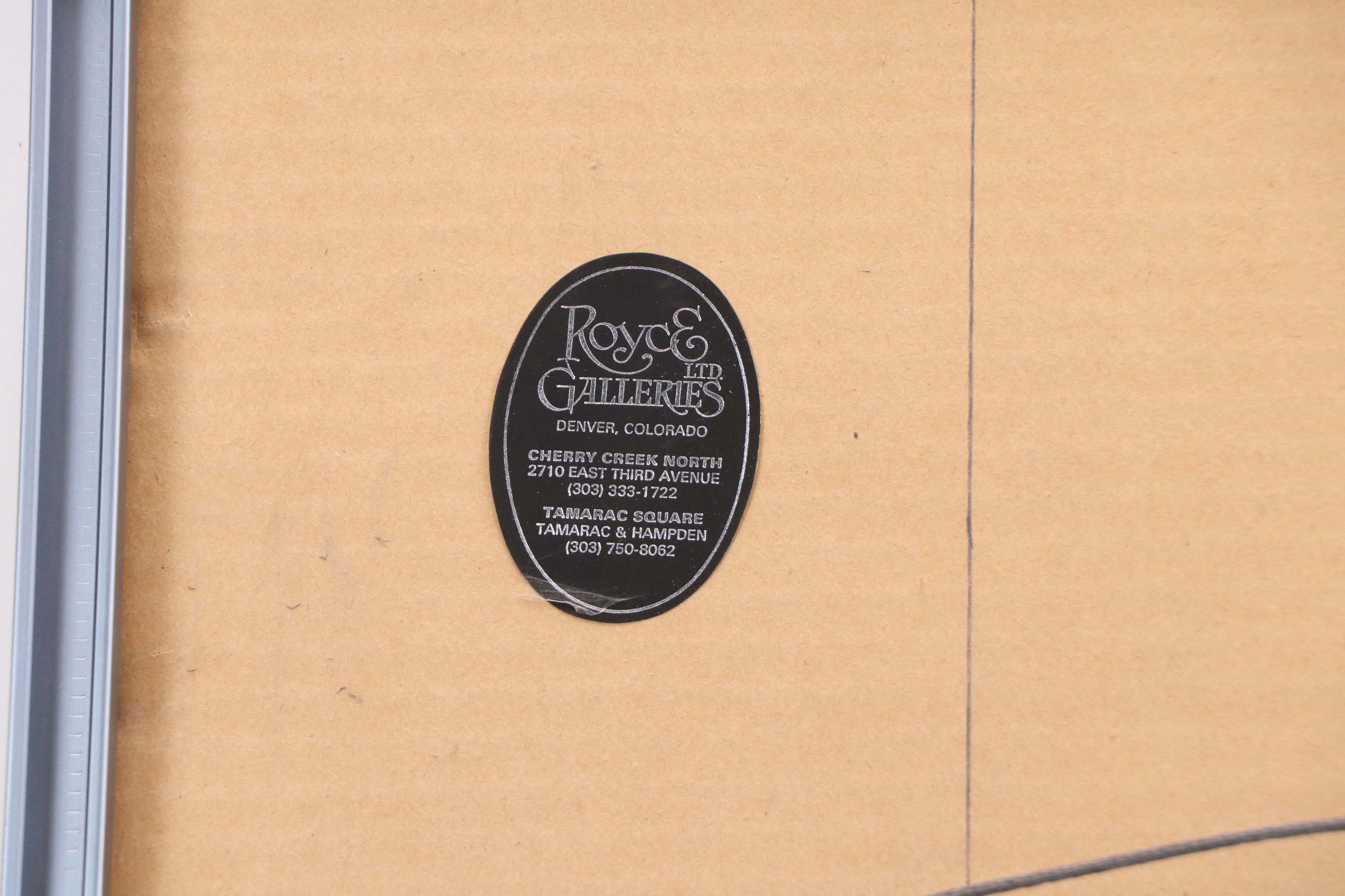 Monte Dolack Offset Lithographs For "Seven Gables" and "Cinema - Books," 1982