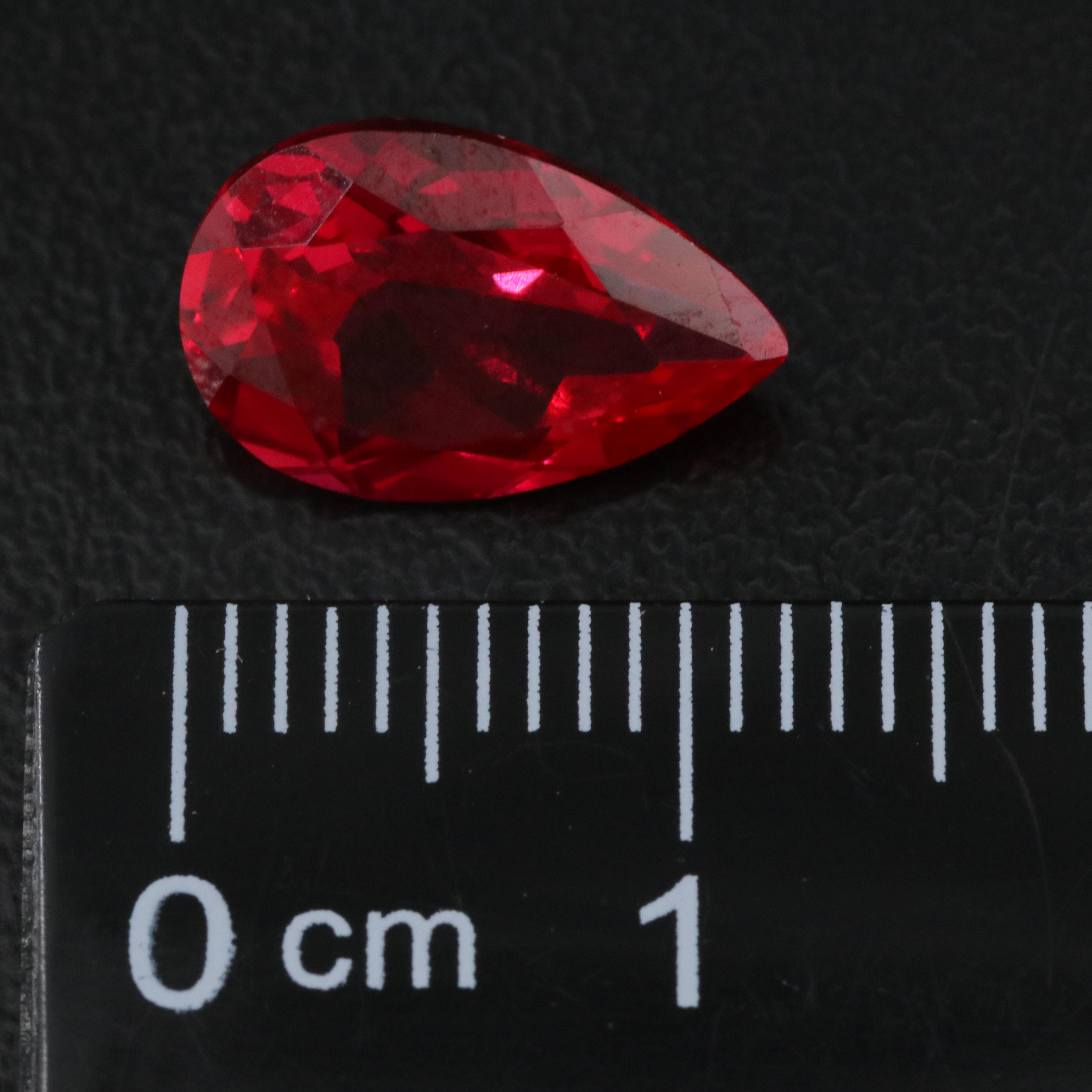Loose 7.66 CTW Lab Grown Ruby Pair