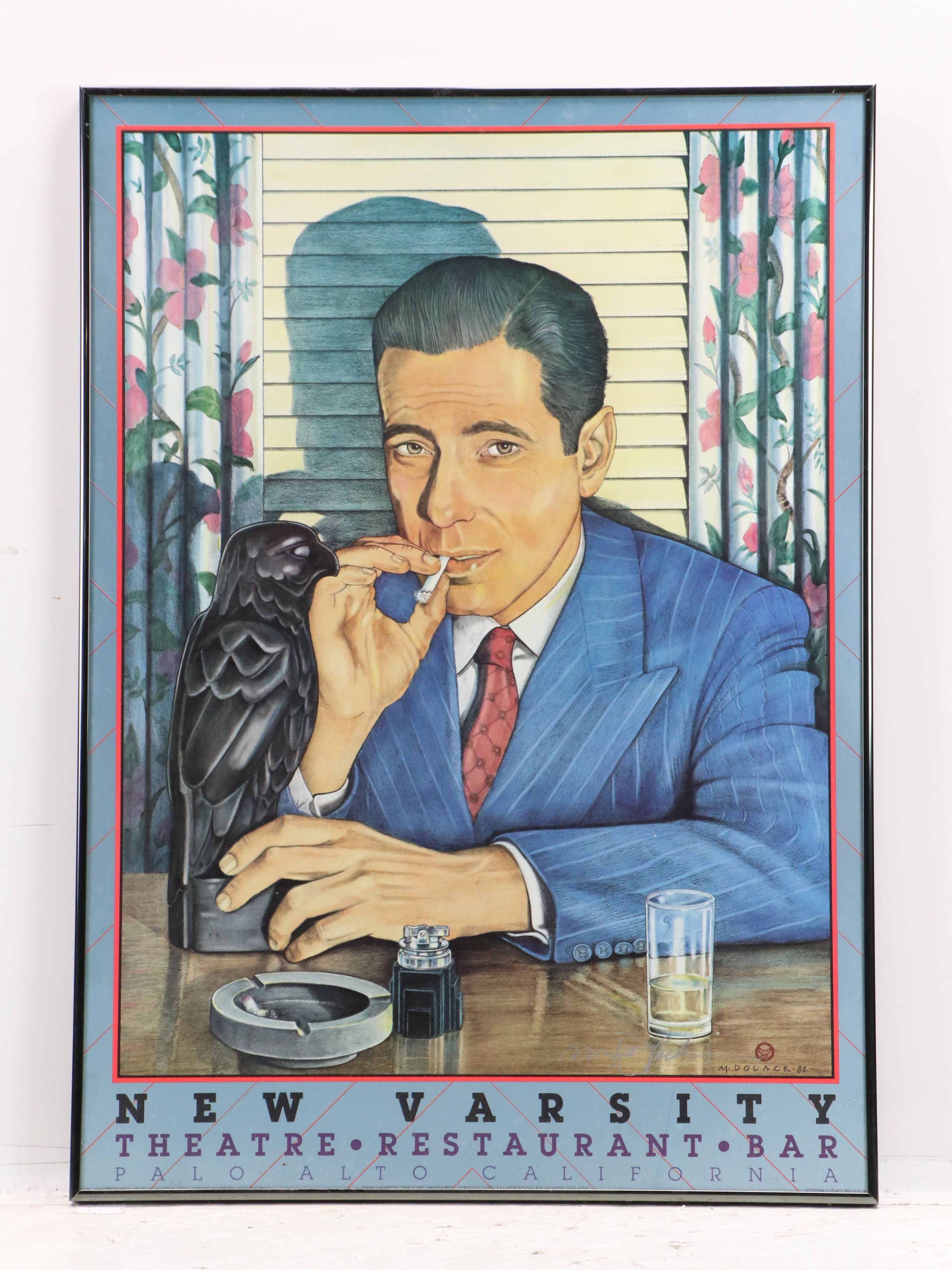 Monte Dolack Offset Lithographs For "Mercy Theatres" and "New Varsity," 1982