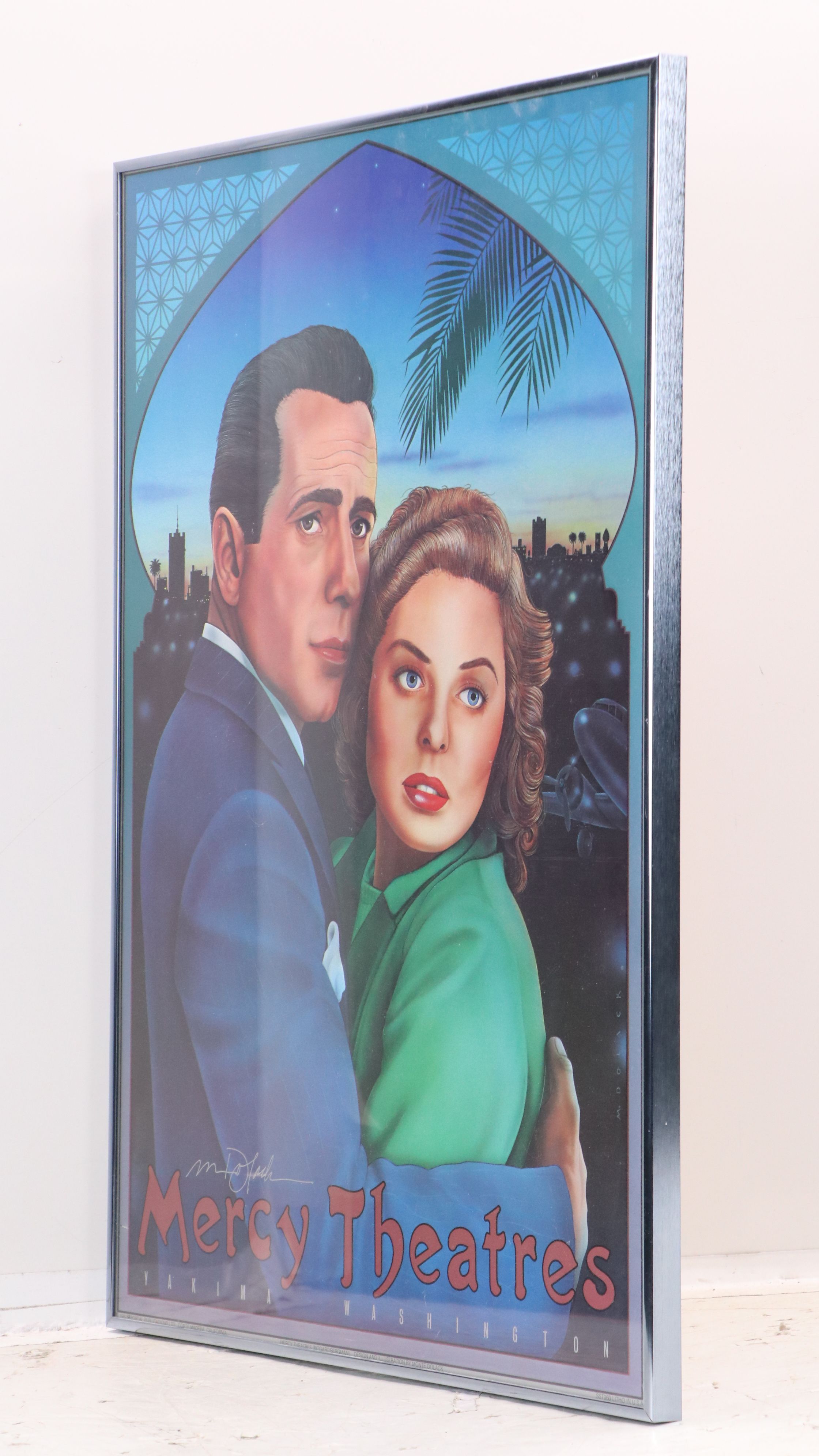 Monte Dolack Offset Lithographs For "Mercy Theatres" and "New Varsity," 1982