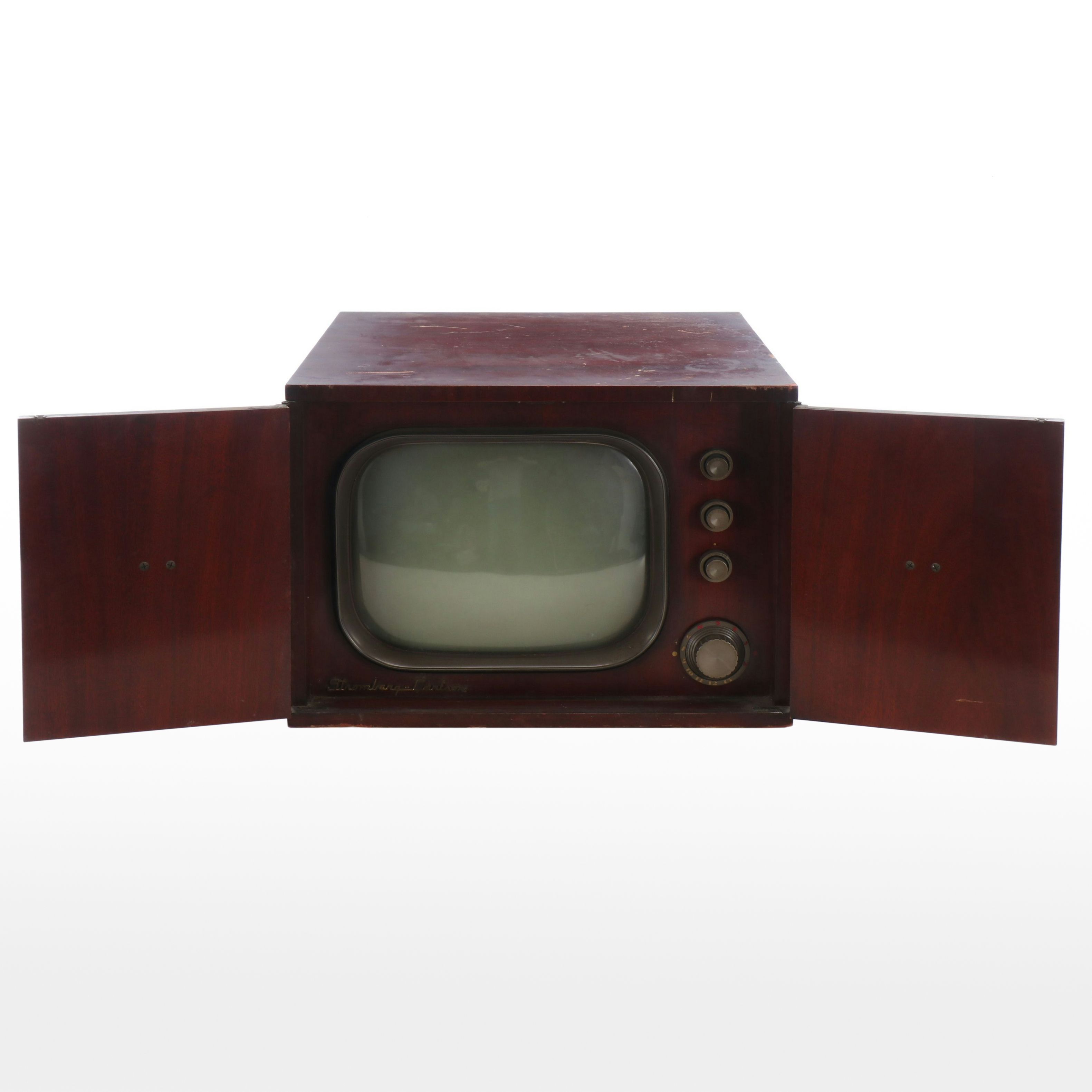 Stromberg-Carlson Wood Television Cabinet, 1950s