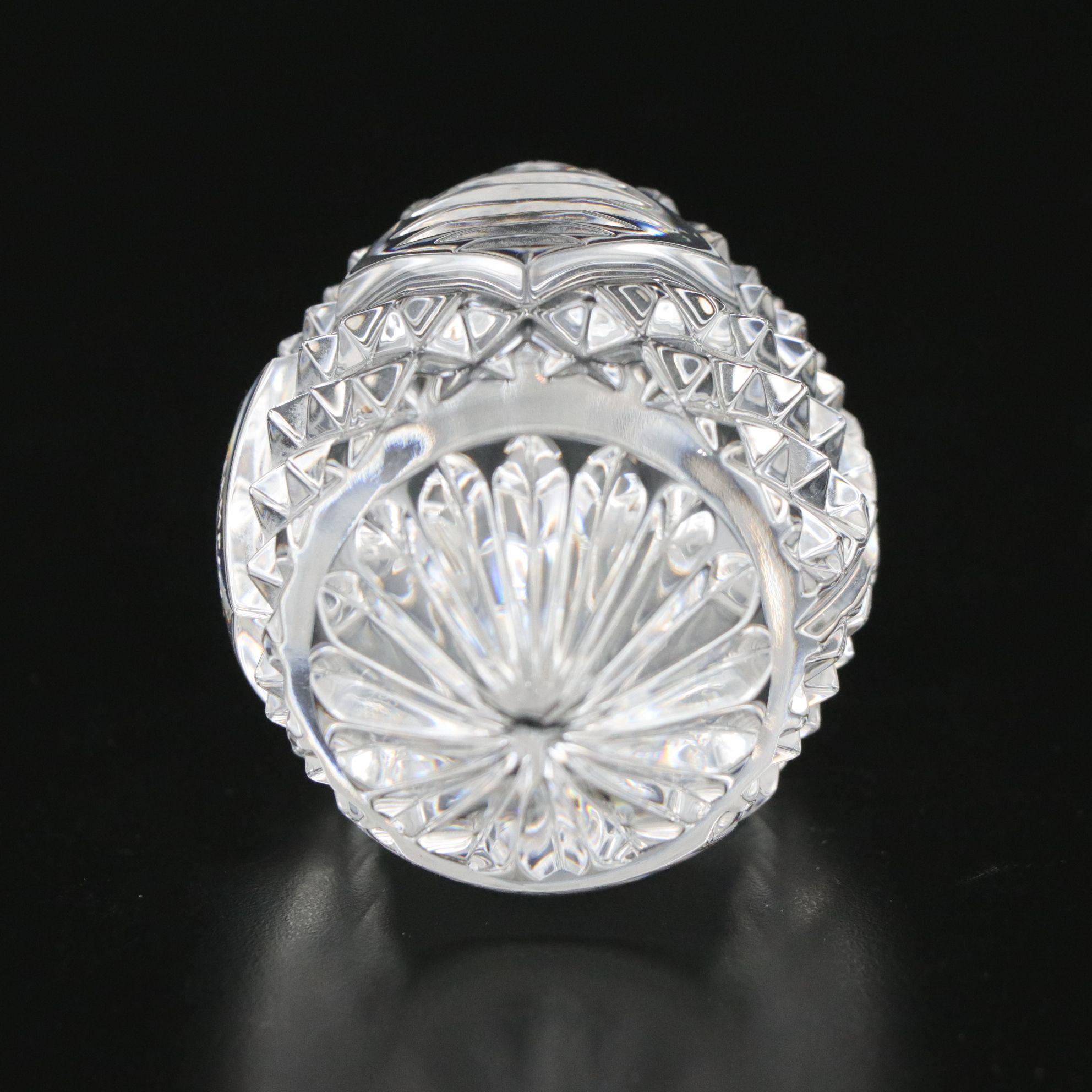 Waterford Crystal Ohio State 2002 National Championship Football Paperweight