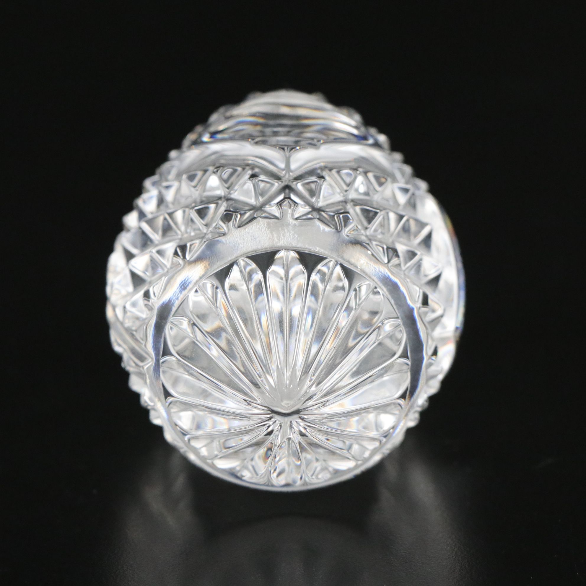 Waterford Crystal Ohio State 2002 National Championship Football Paperweight