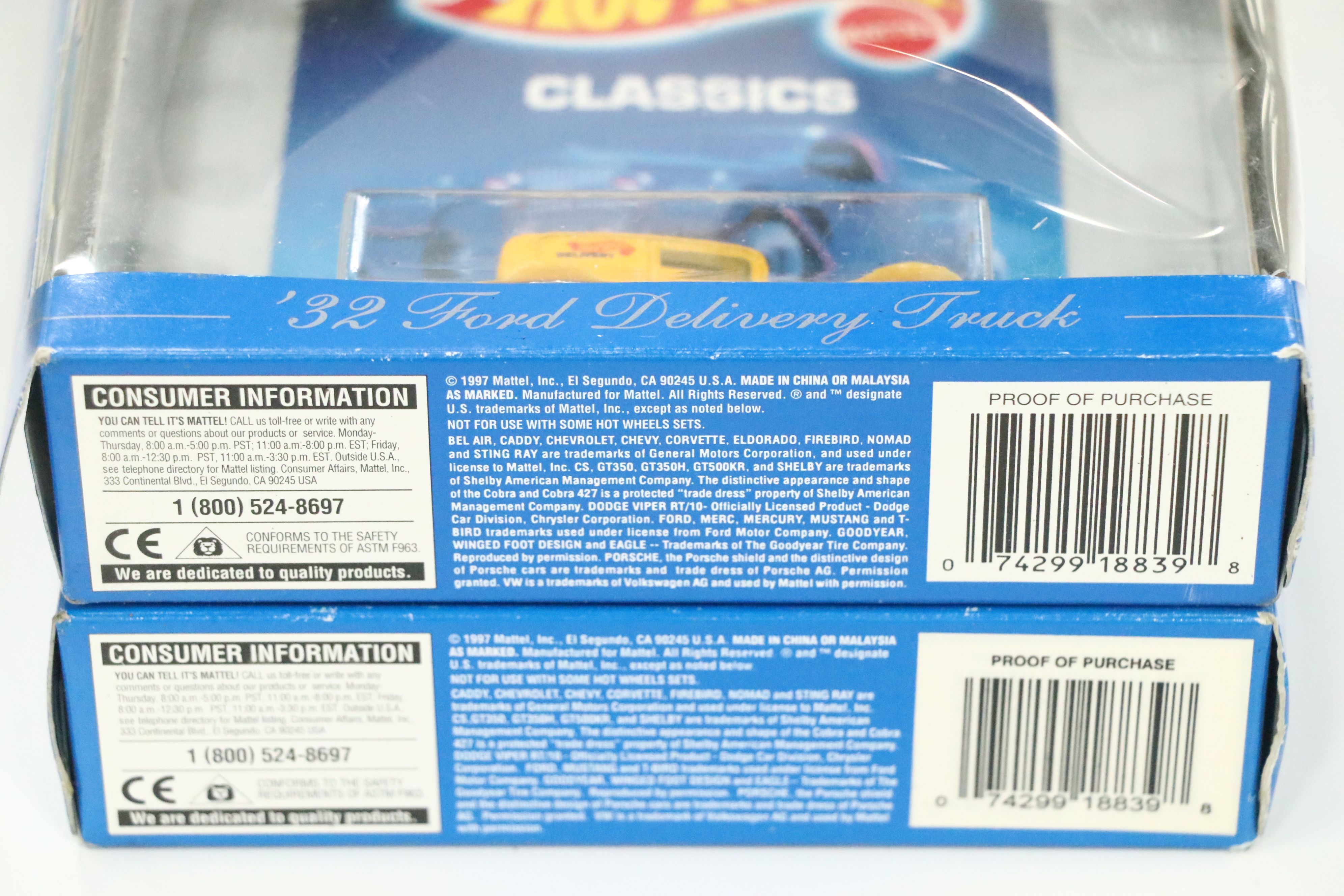 Hot Wheels "Designer Collection" and More Toy Cars, 1990s