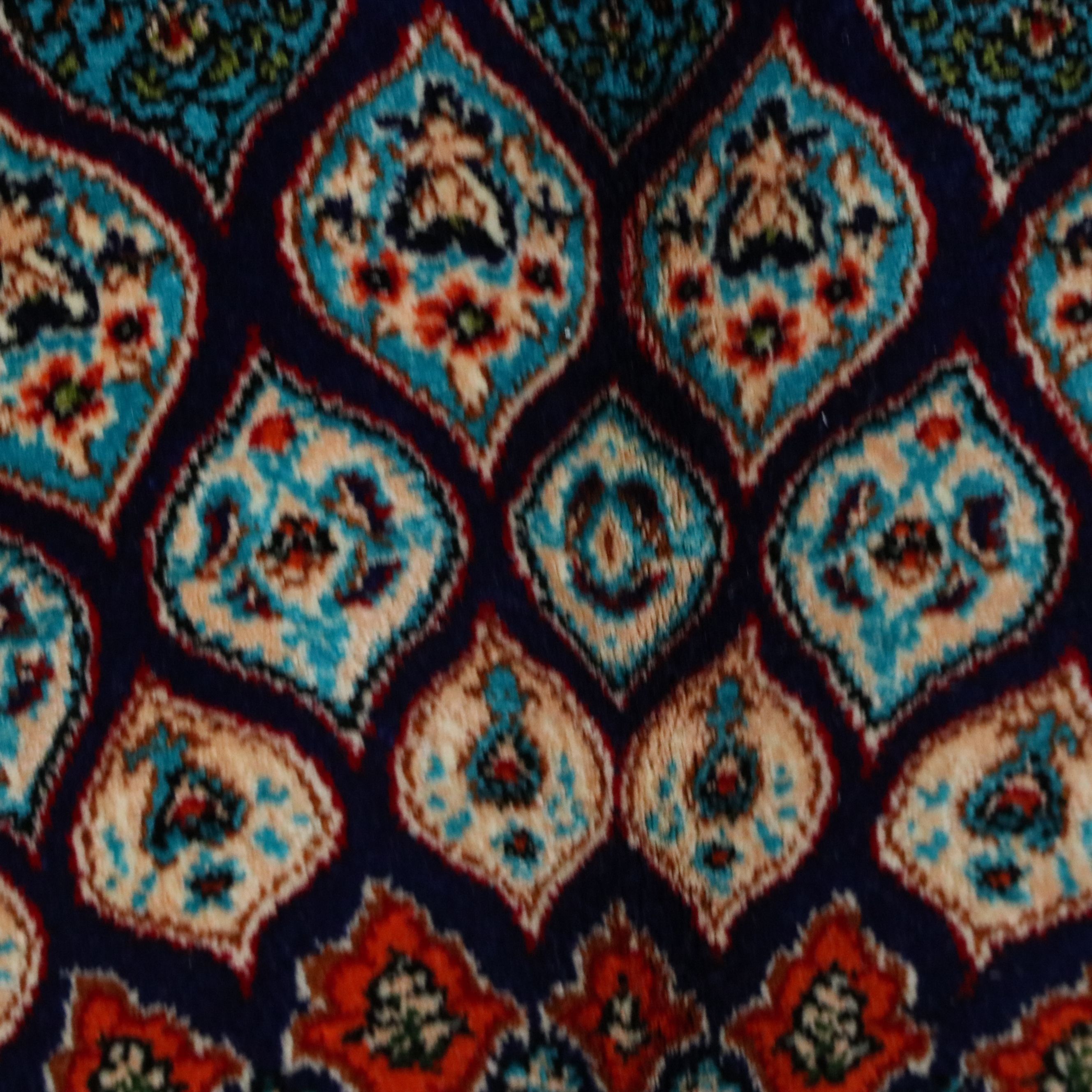 7'10 x 10'3 Machine Made Sino-Persian Qom Area Rug