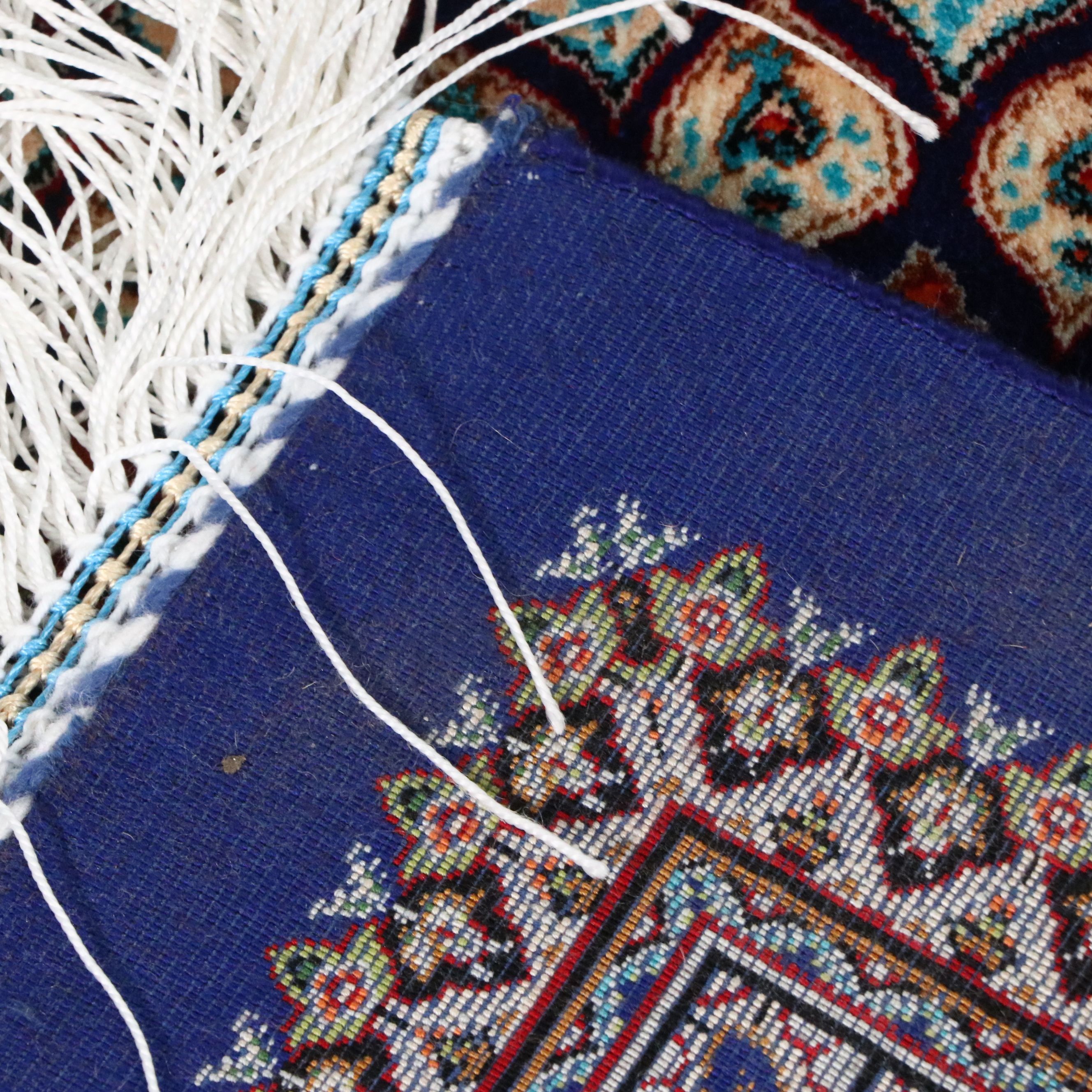 7'10 x 10'3 Machine Made Sino-Persian Qom Area Rug