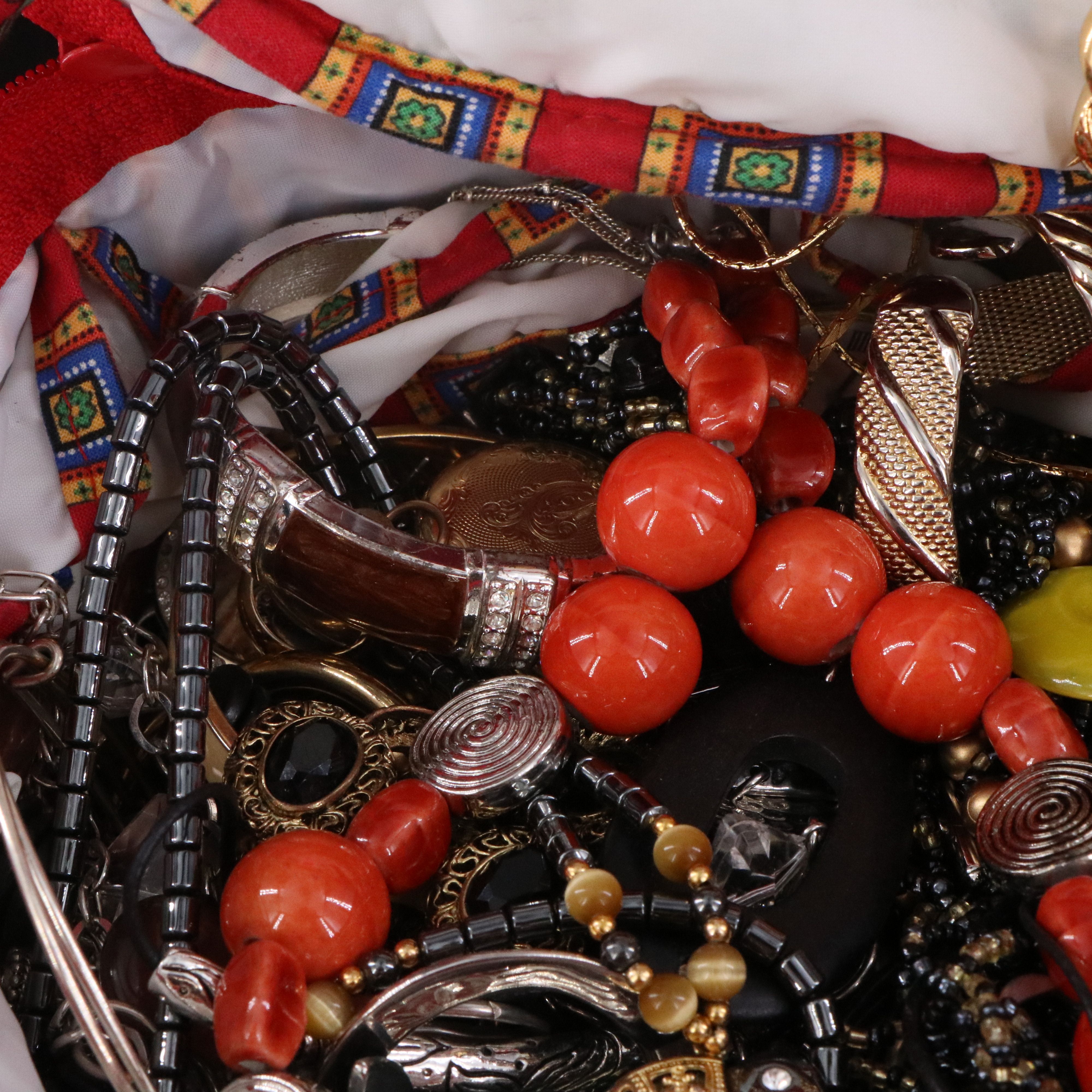 Uncommon Discoveries: Jewelry Collection in Vera Bradley Jewelry Case