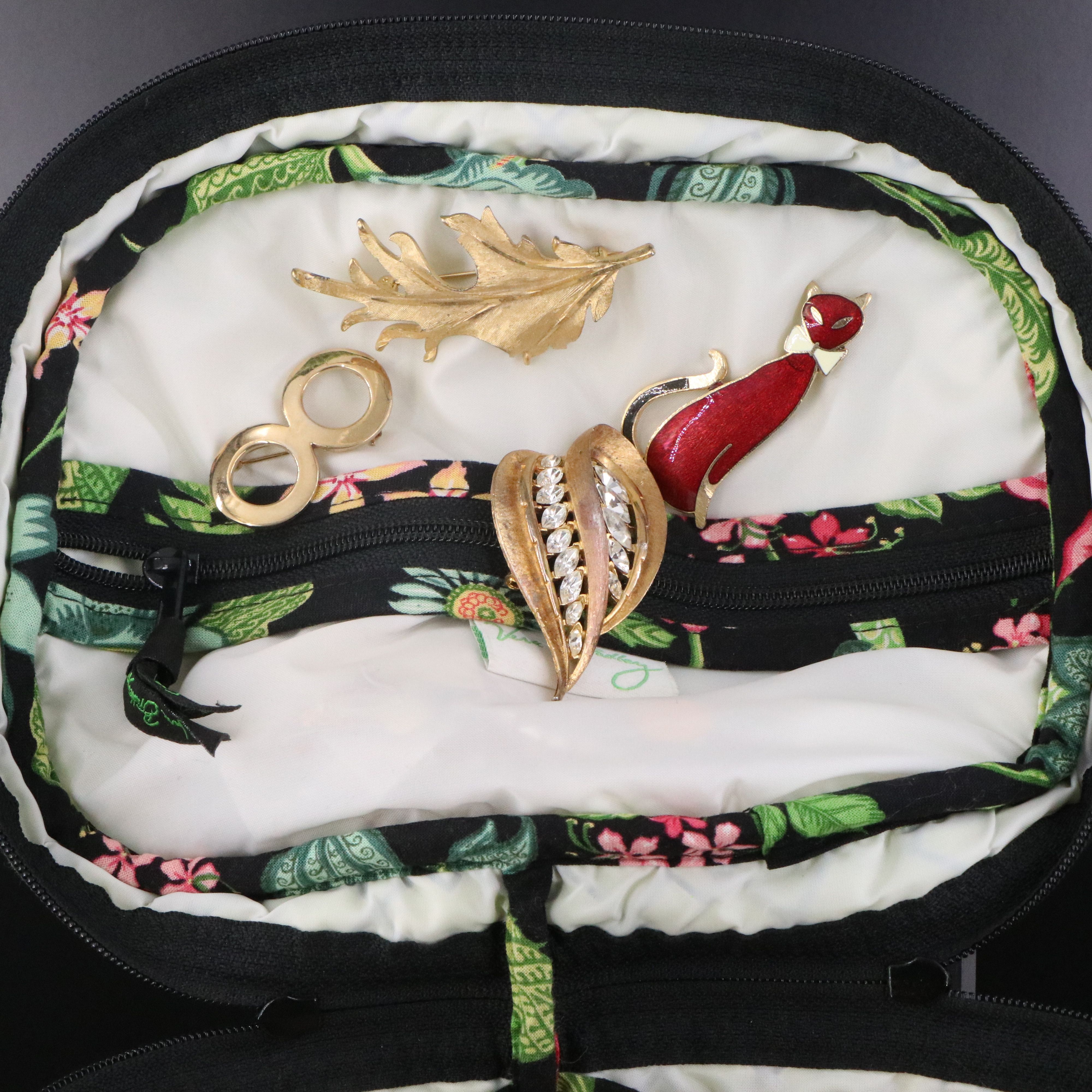 Uncommon Discoveries: Jewelry Collection in Vera Bradley Jewelry Case