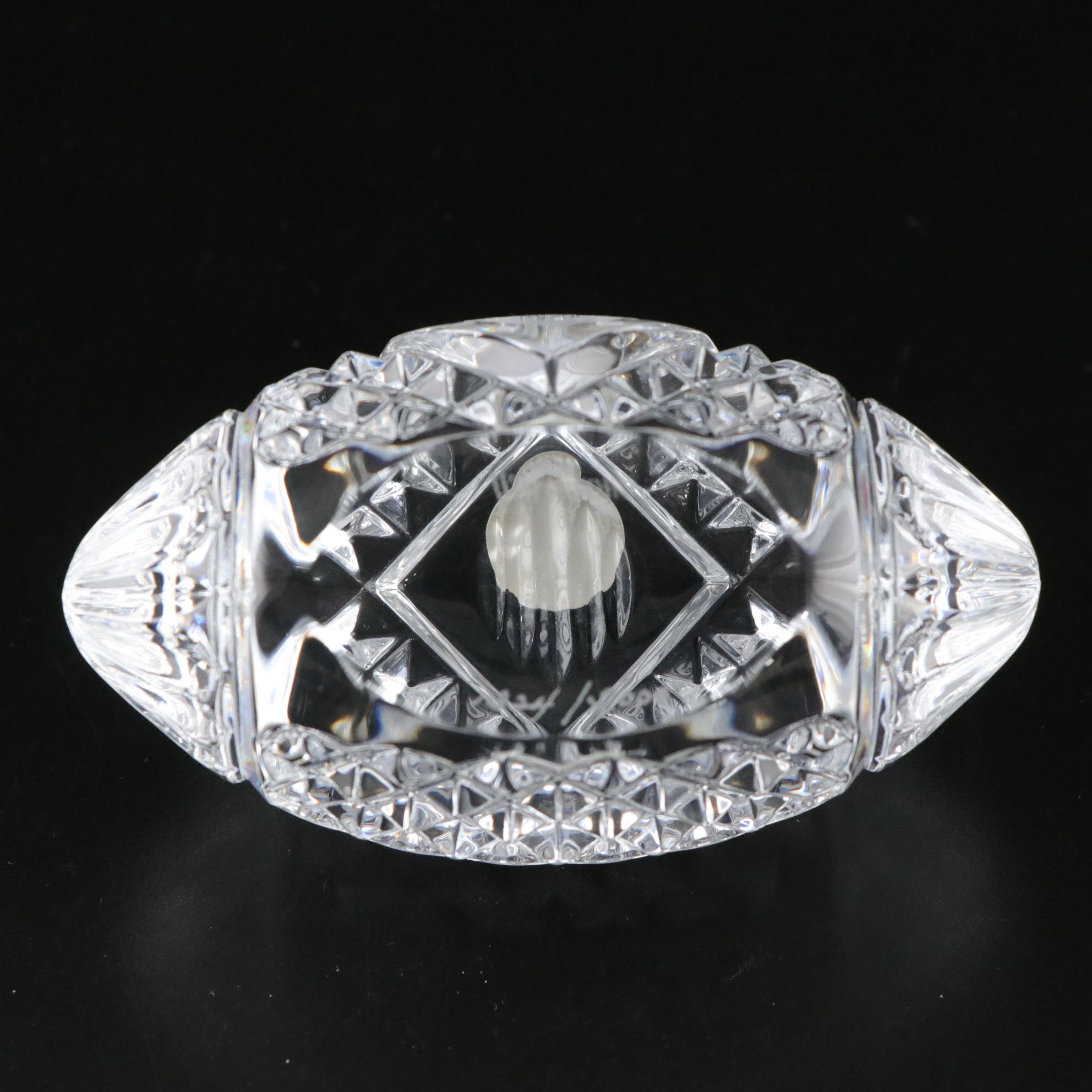 Waterford Crystal Ohio State 2014 National Championship Football Paperweight