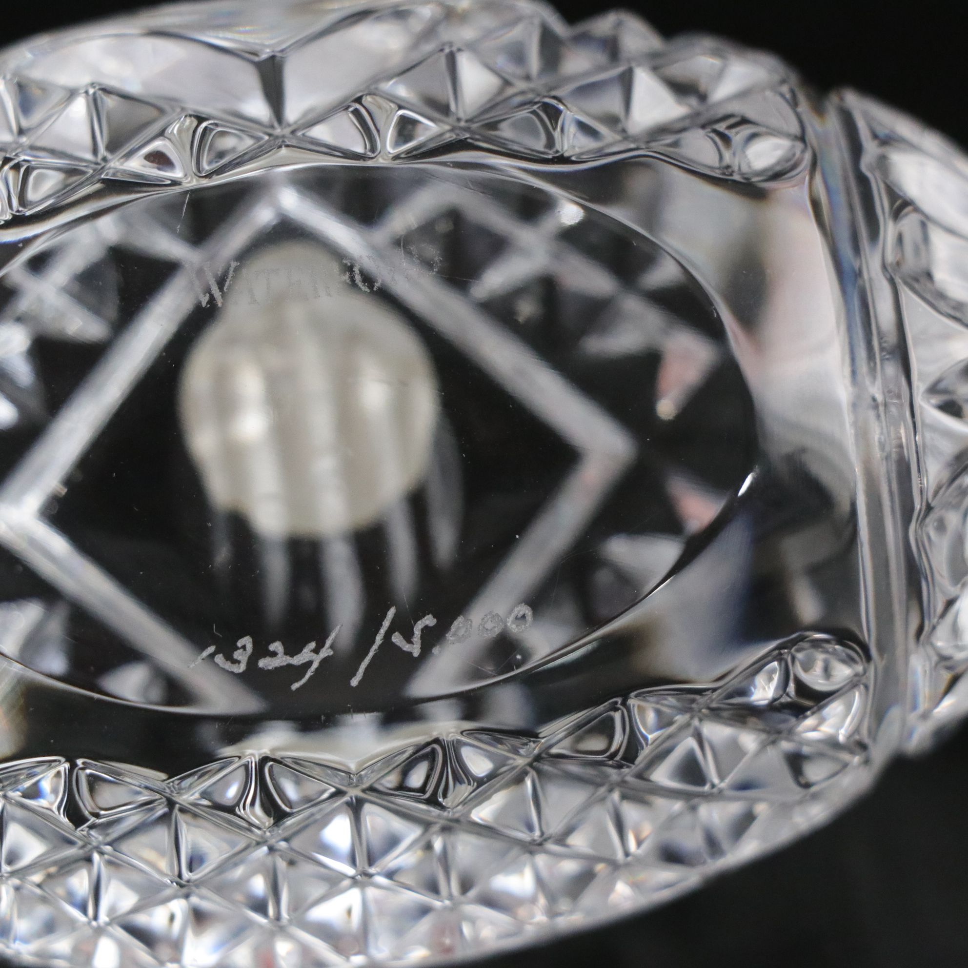 Waterford Crystal Ohio State 2014 National Championship Football Paperweight