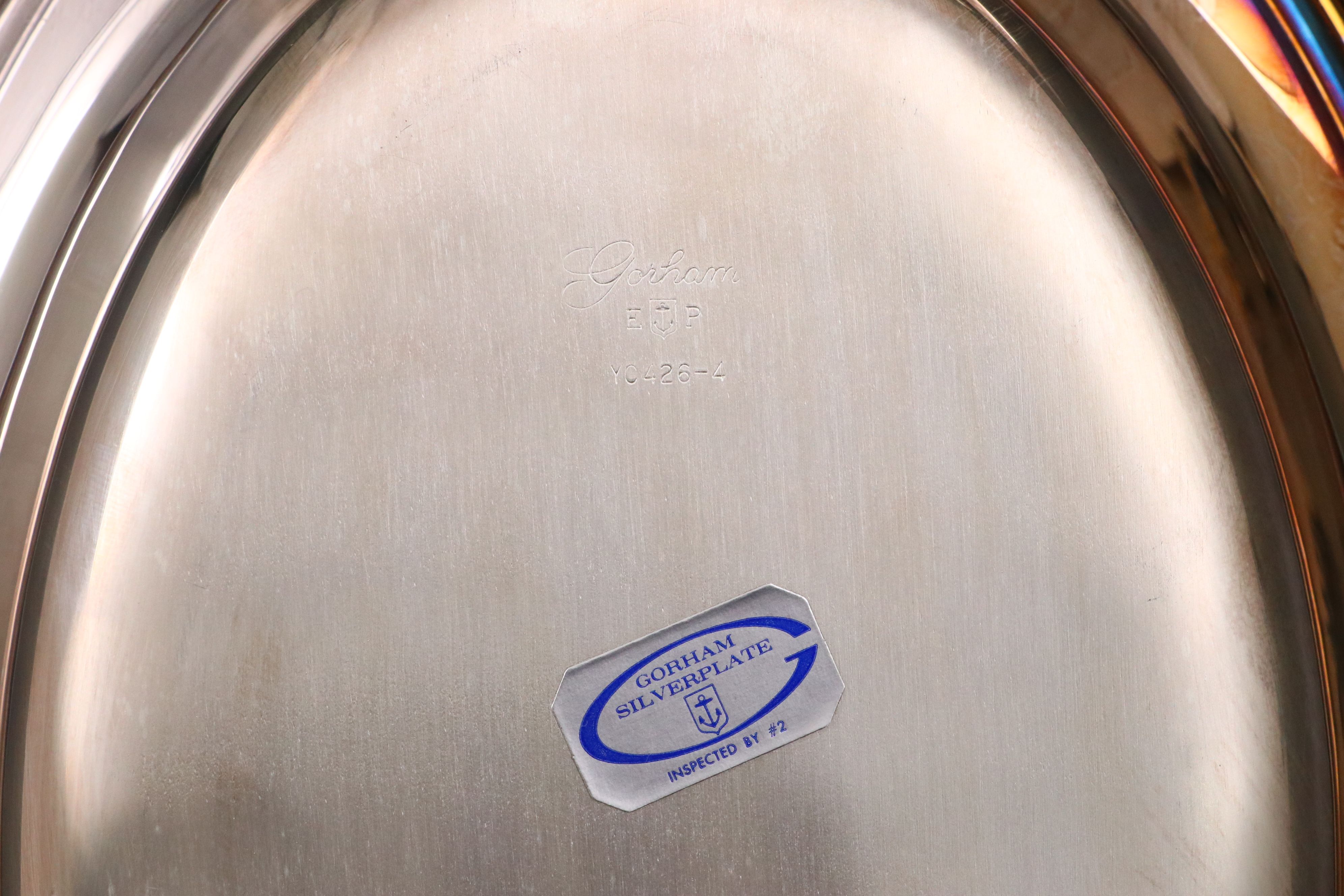 Wm. Rogers Silver Plate Creamer and Sugar Set with More Serveware