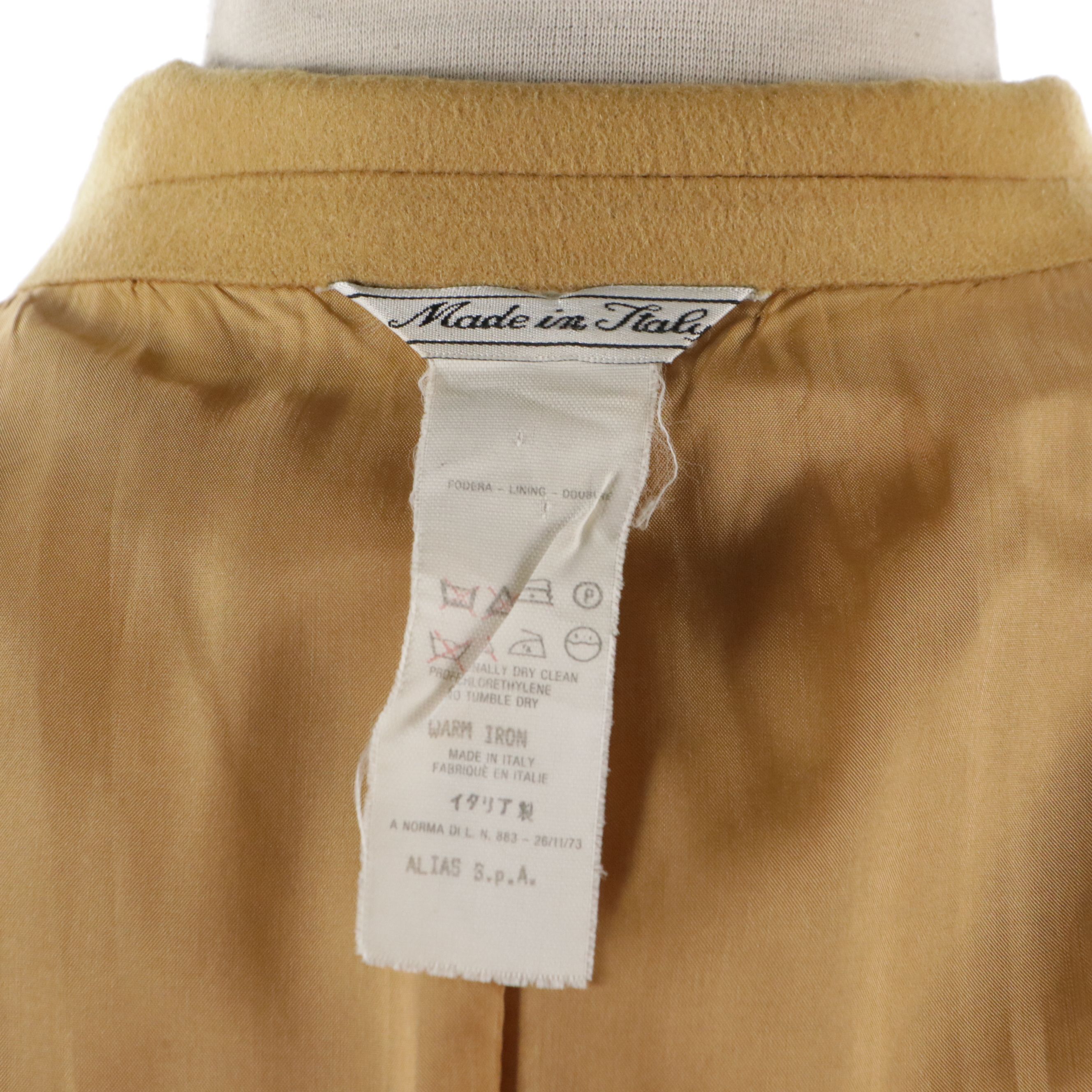 Gianni Versace Wool Double-Breasted Blazer with Medusa Head Buttons