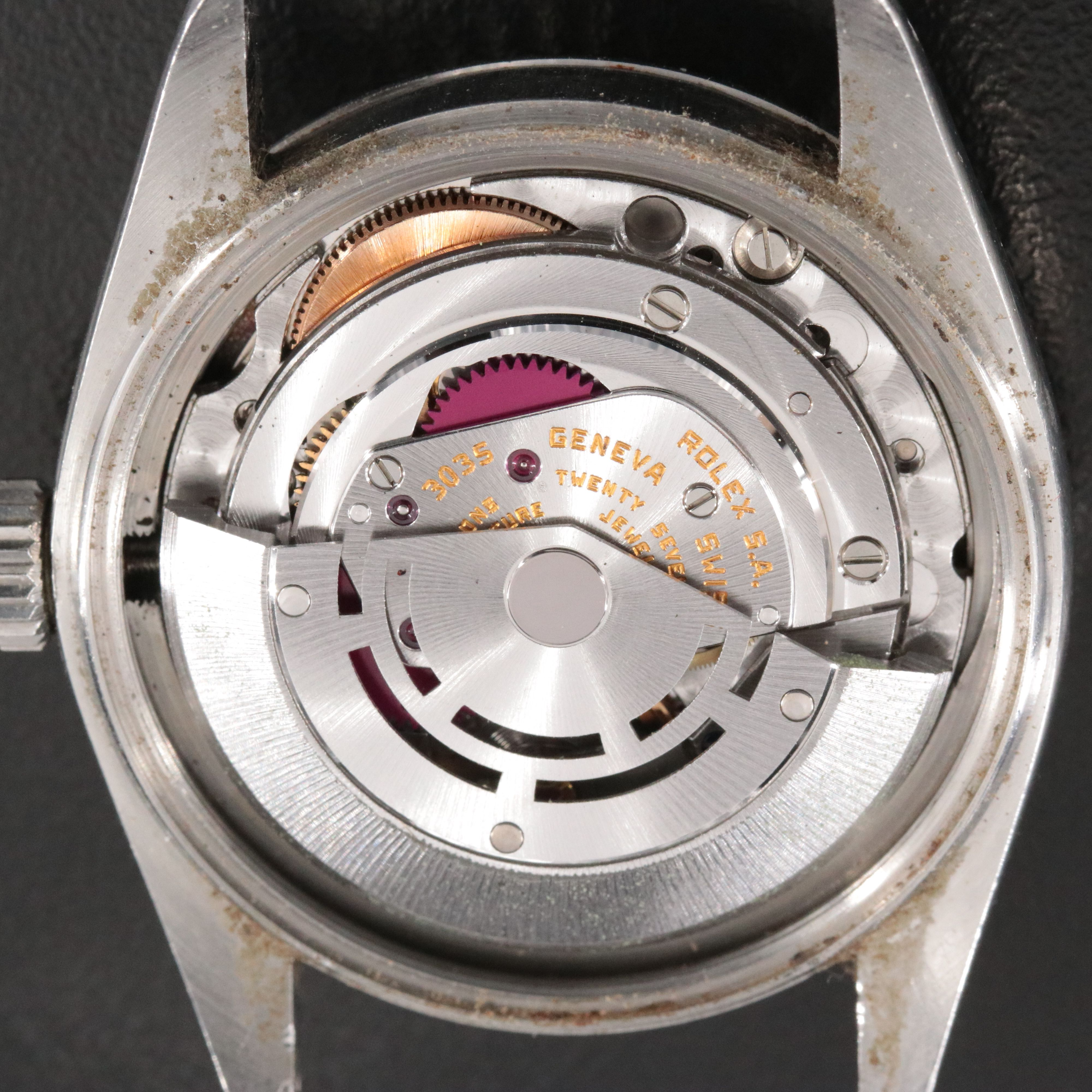 1978 Rolex Engine Turned Bezel Datejust Tiffany & Co. Dial Watch