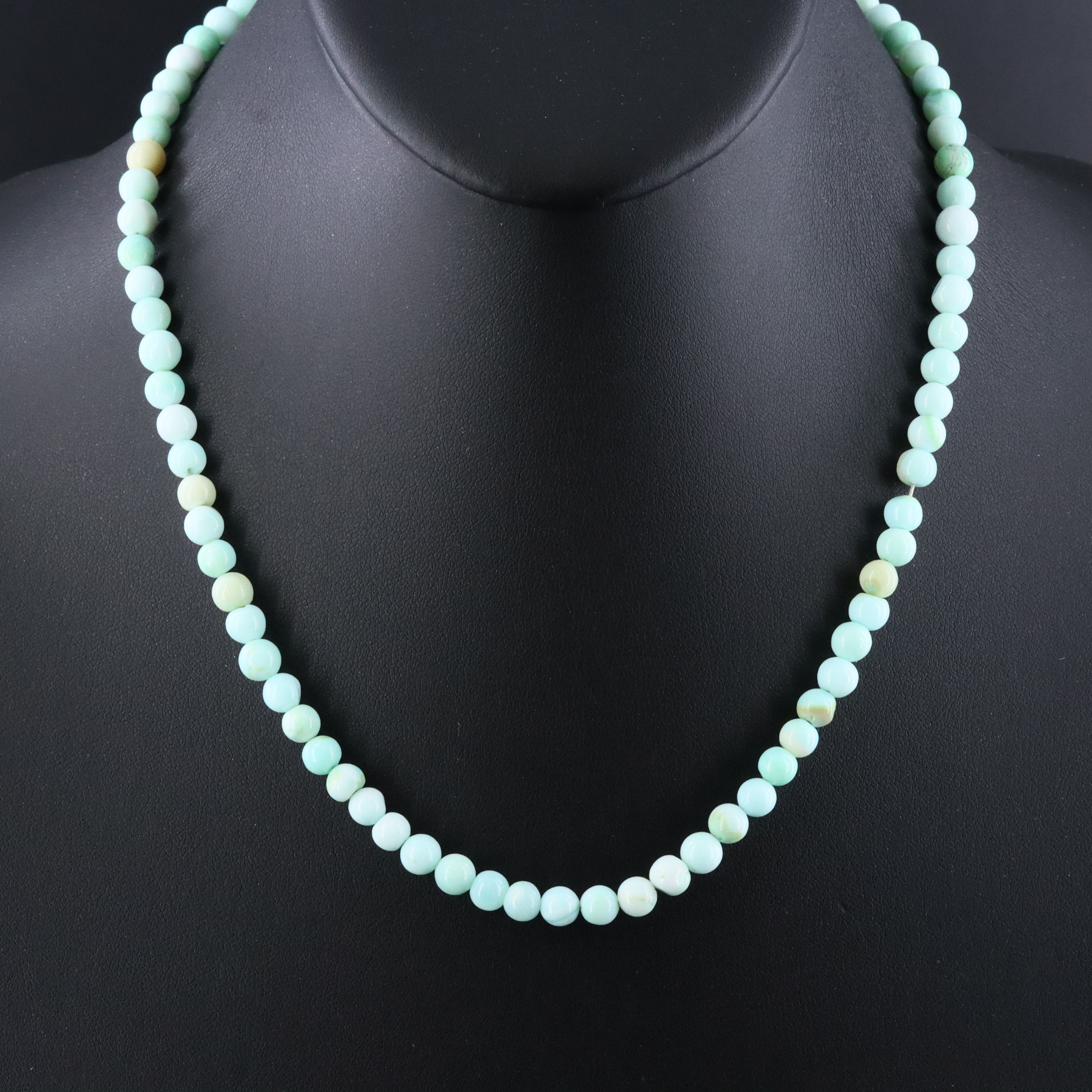 Opal Bead Necklace
