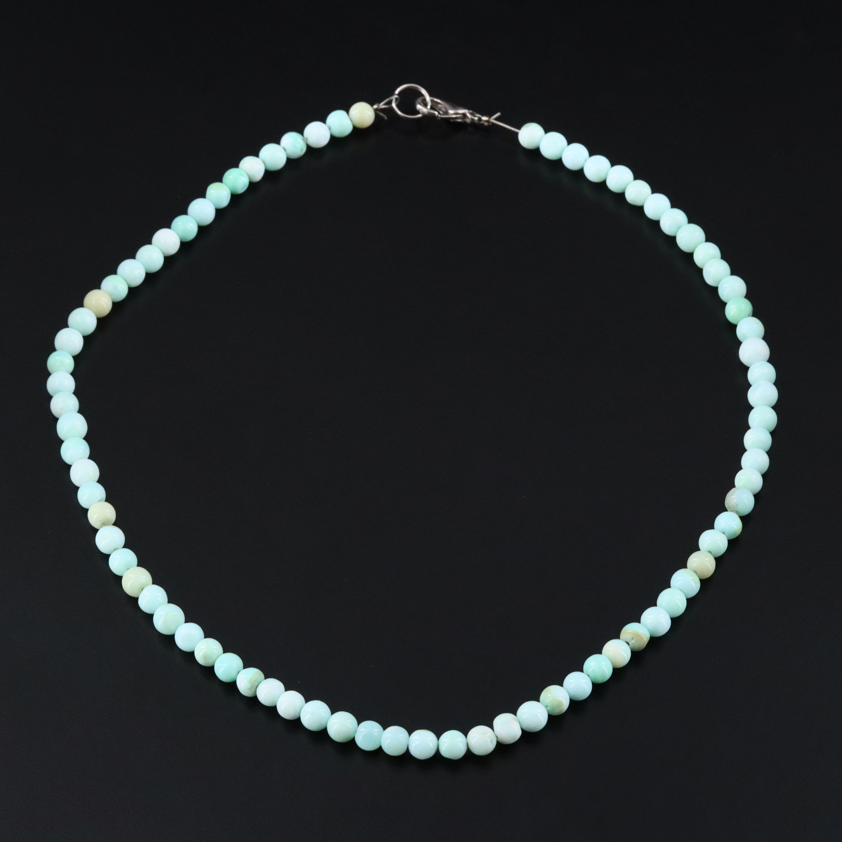 Opal Bead Necklace