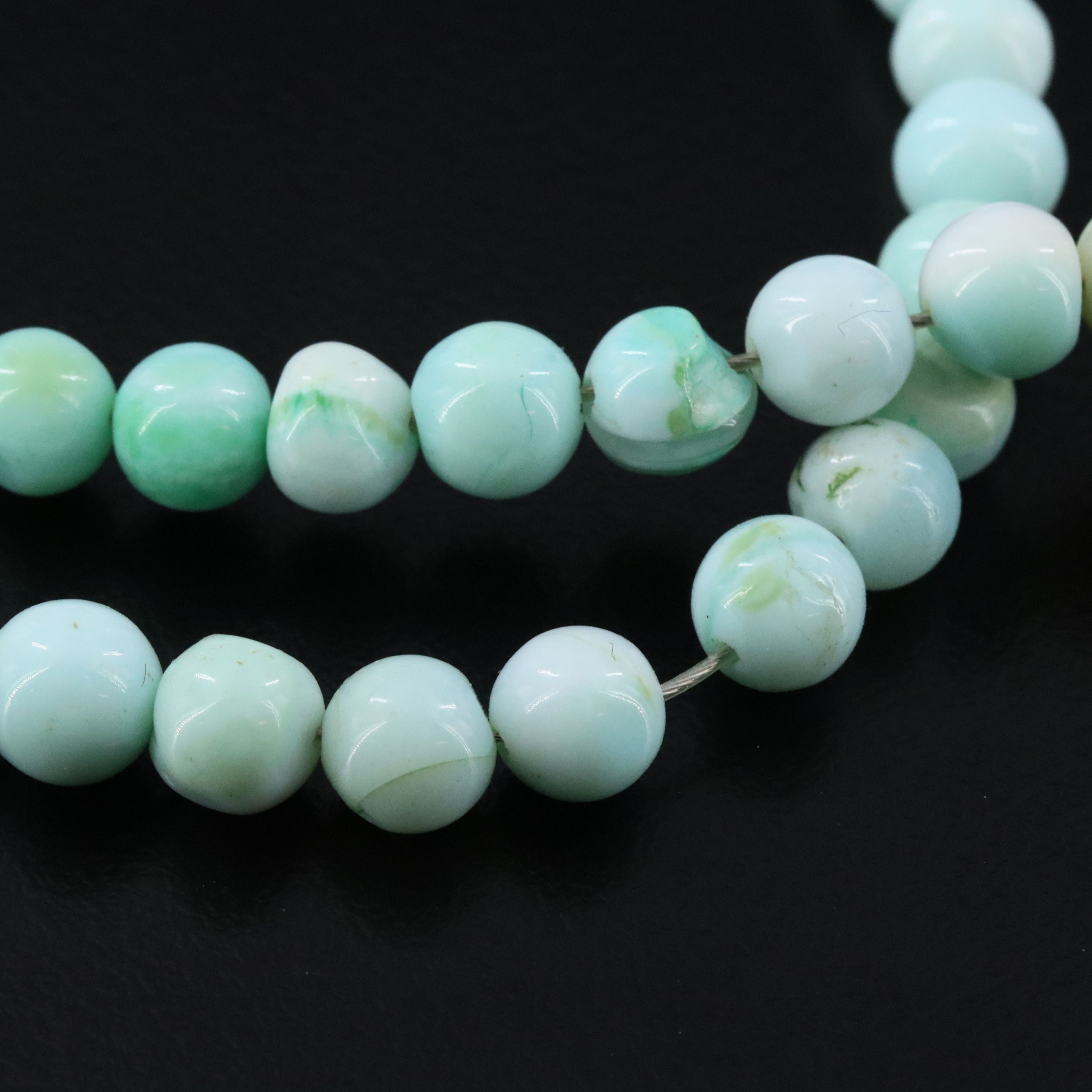 Opal Bead Necklace