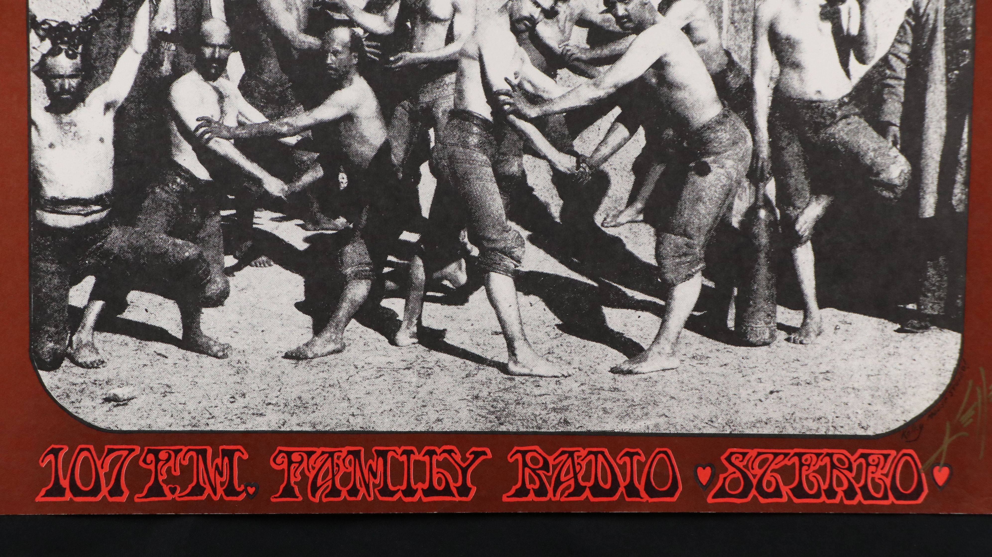 Stanley Mouse "KMPX - 107 FM Family Radio" Lithograph Concert Poster, 1967