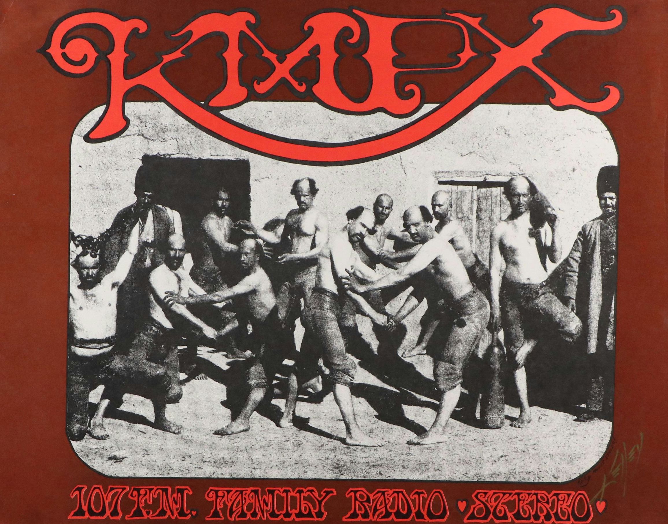 Stanley Mouse "KMPX - 107 FM Family Radio" Lithograph Concert Poster, 1967