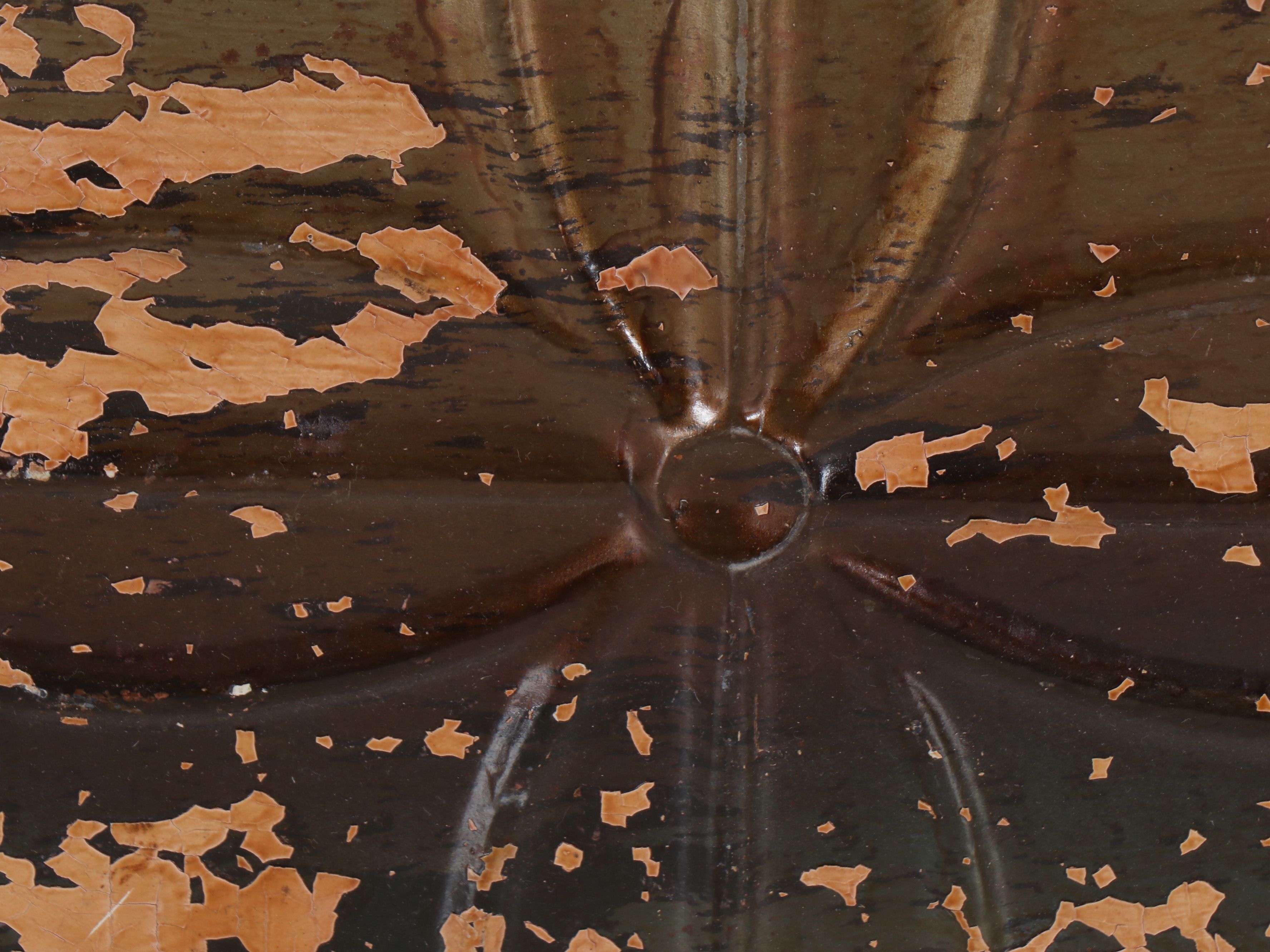 Filigree Motif Metal Tile and Floral Motif Metal Tile