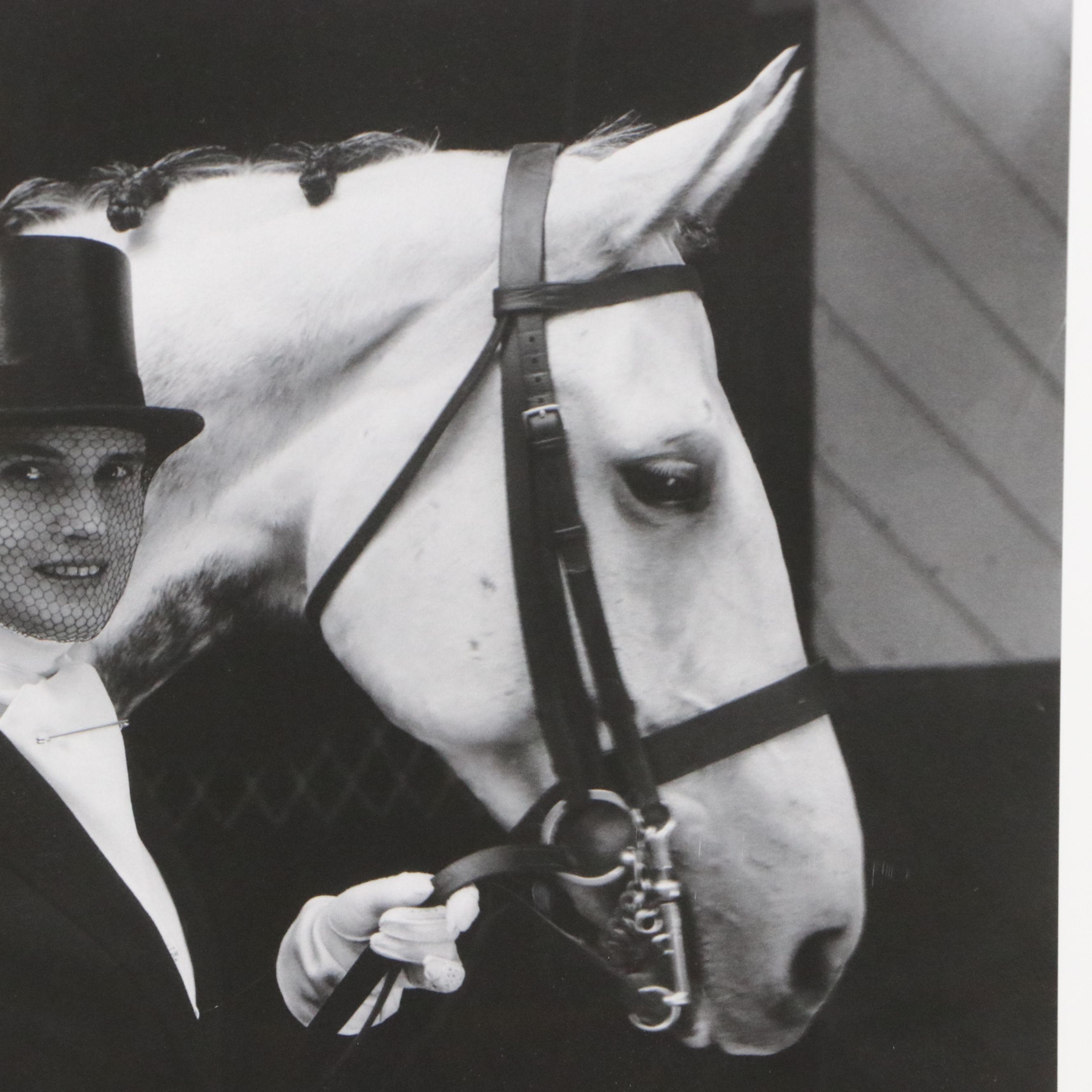 After Edward Steichen Giclée "Mrs. Harold A. Talbott with a Horse"