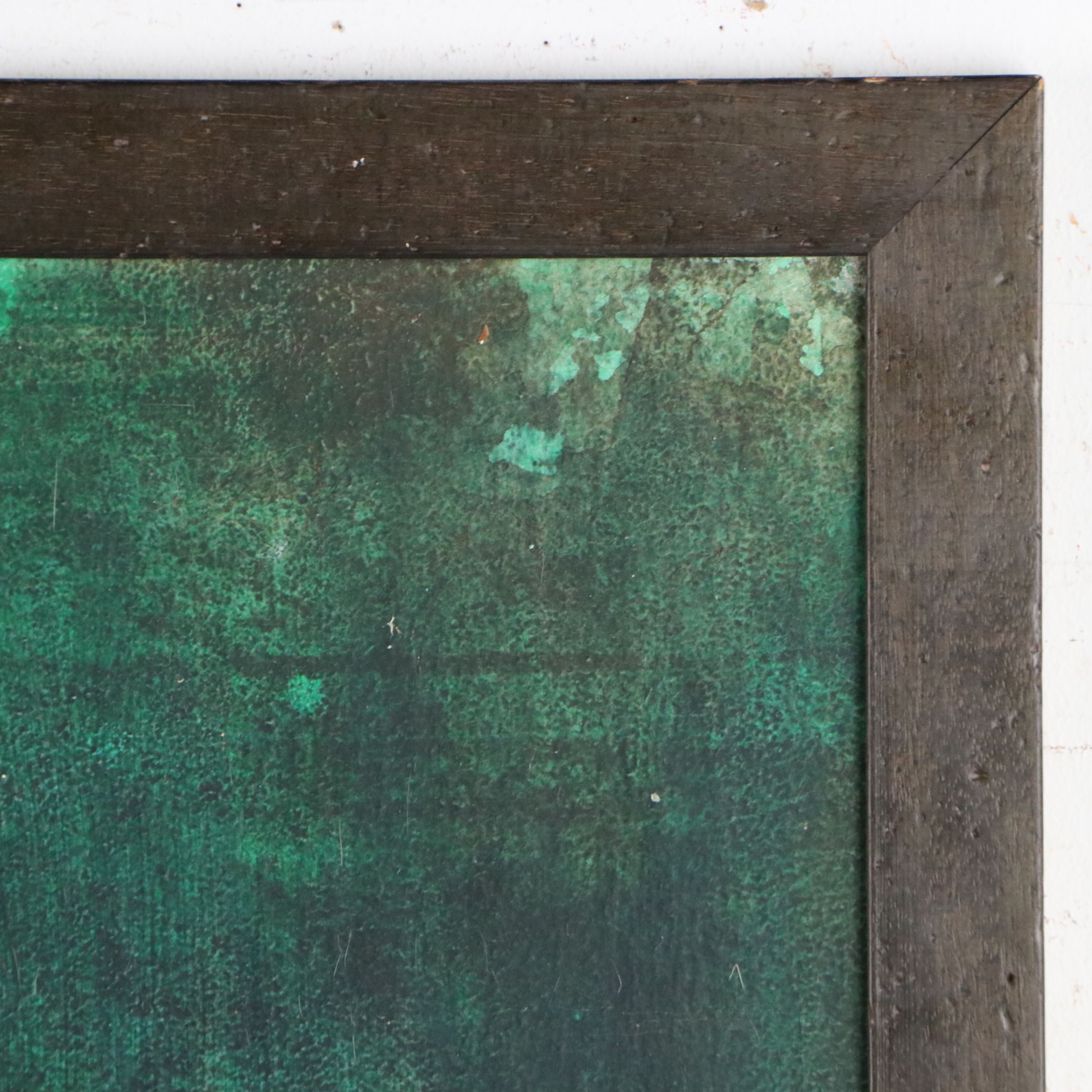 Shane Sweeney Oil Painting of Face of Buddha, 2001