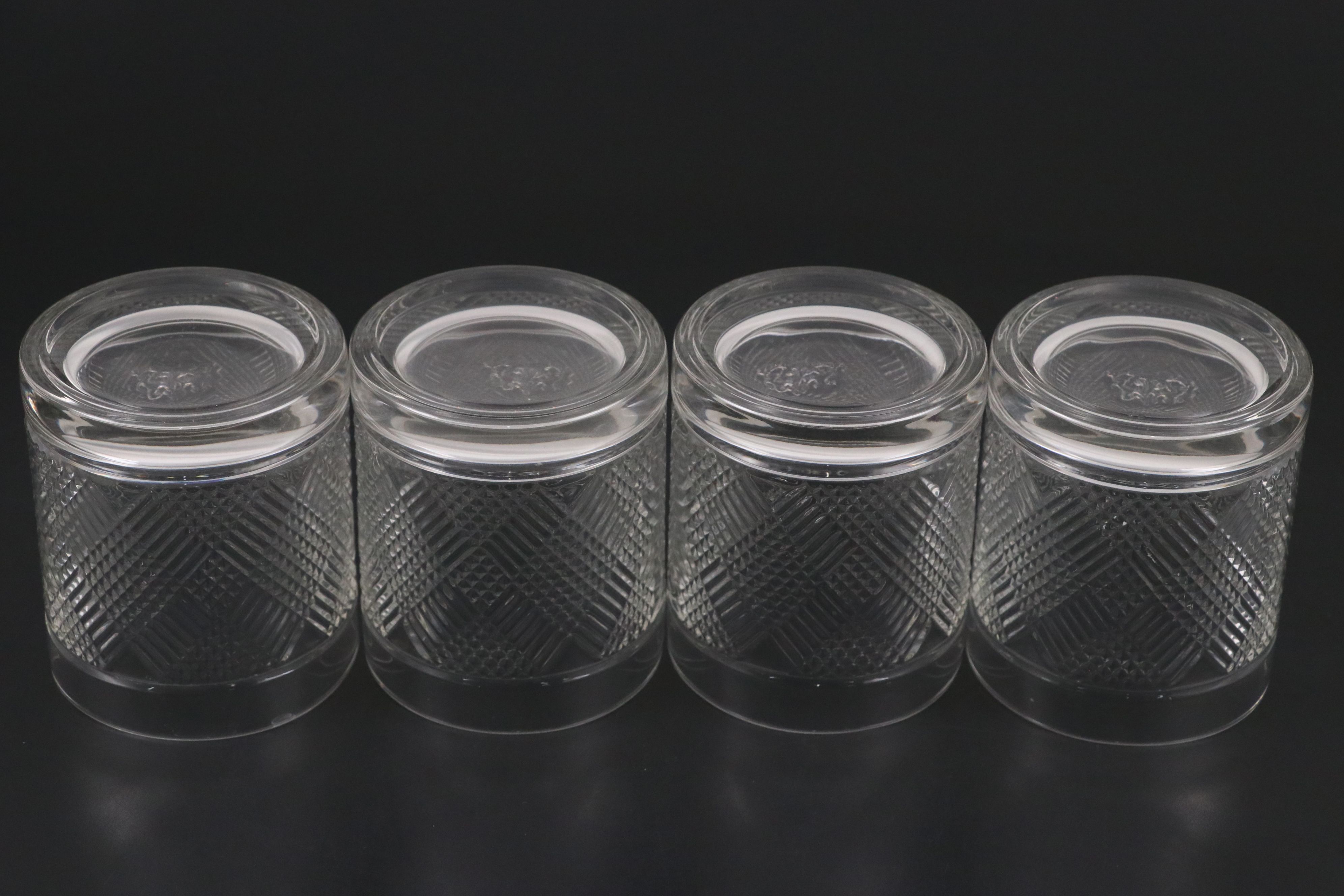 Ralph Lauren "Safari" Crystal Double Old Fashioned Glasses