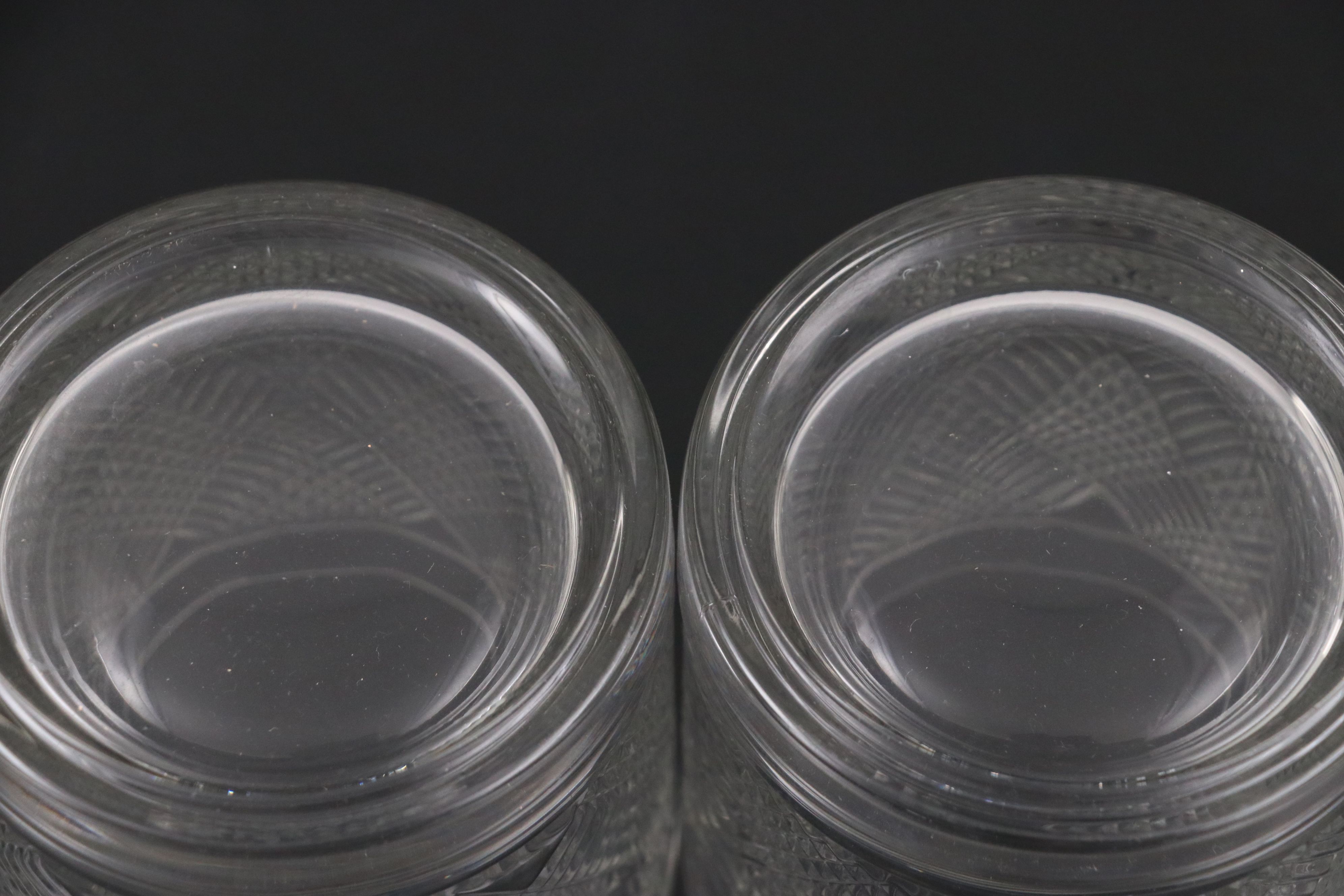 Ralph Lauren "Safari" Crystal Double Old Fashioned Glasses