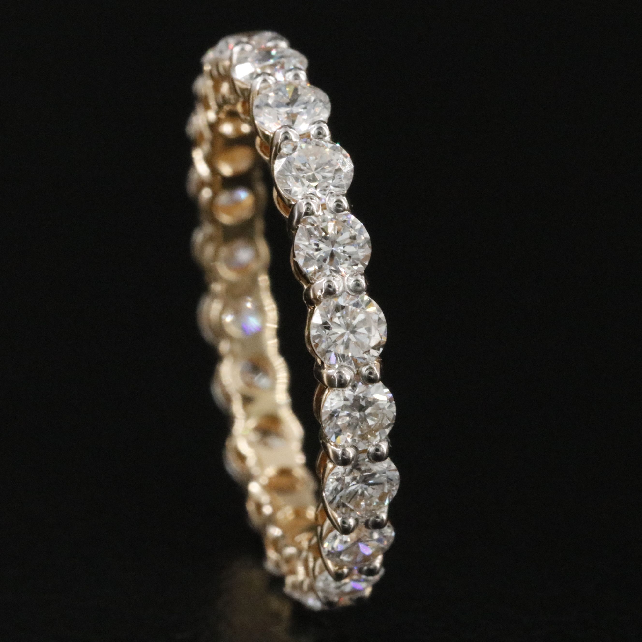 14K 1.97 CWT Lab Grown Diamond Eternity Band