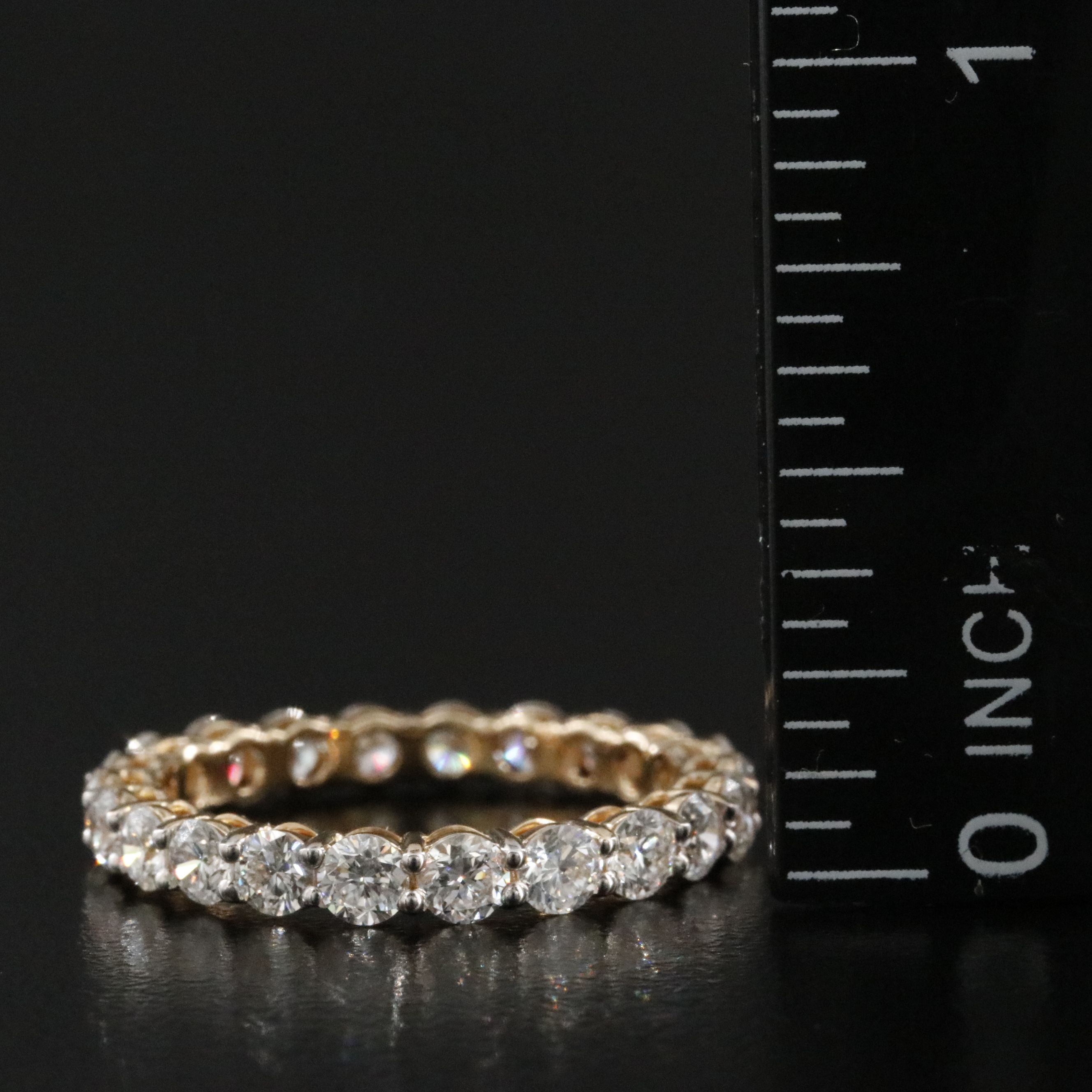 14K 1.97 CWT Lab Grown Diamond Eternity Band