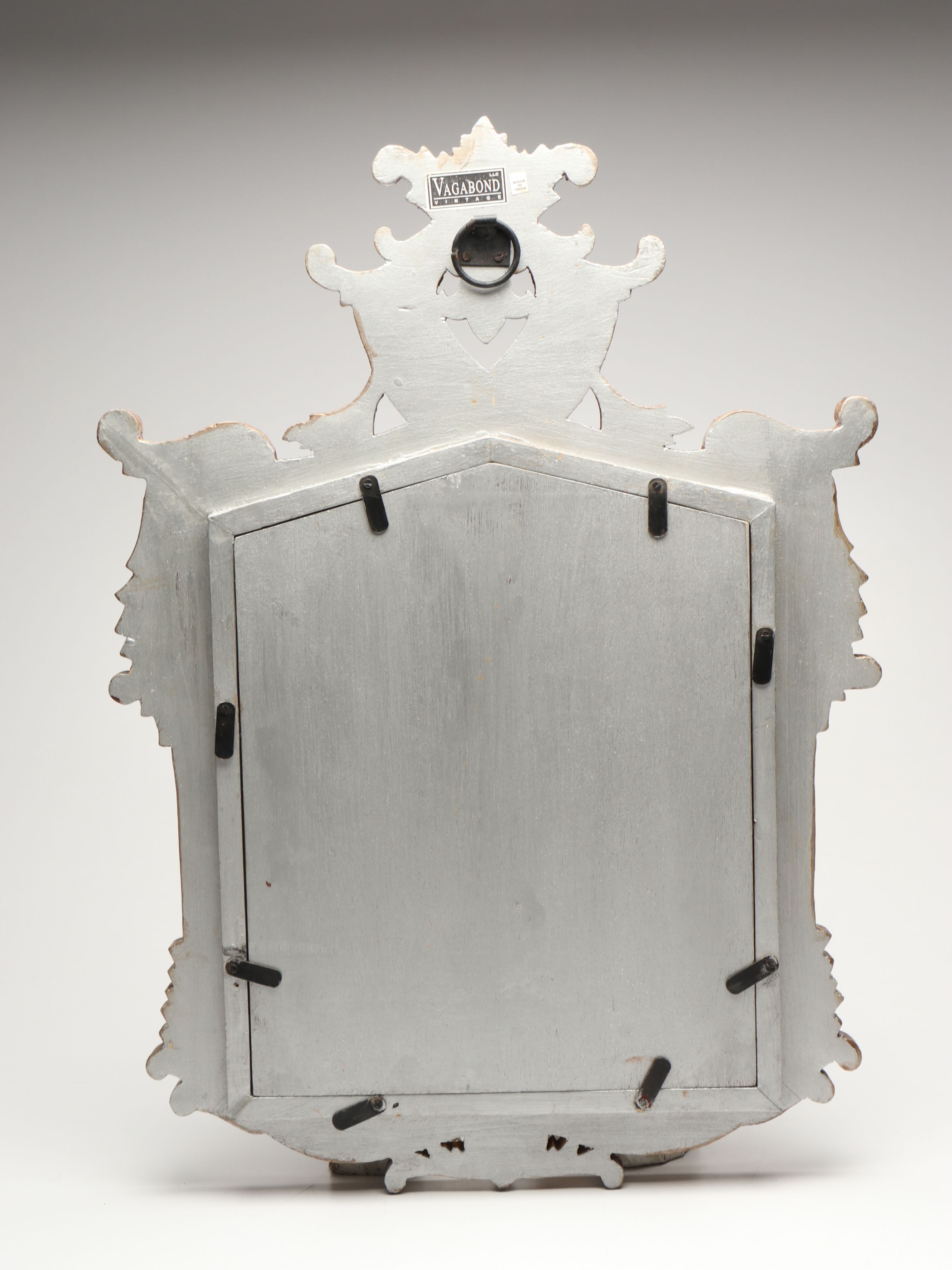 Vagabond Vintage Antiqued Finish Giltwood Wall Mirrors