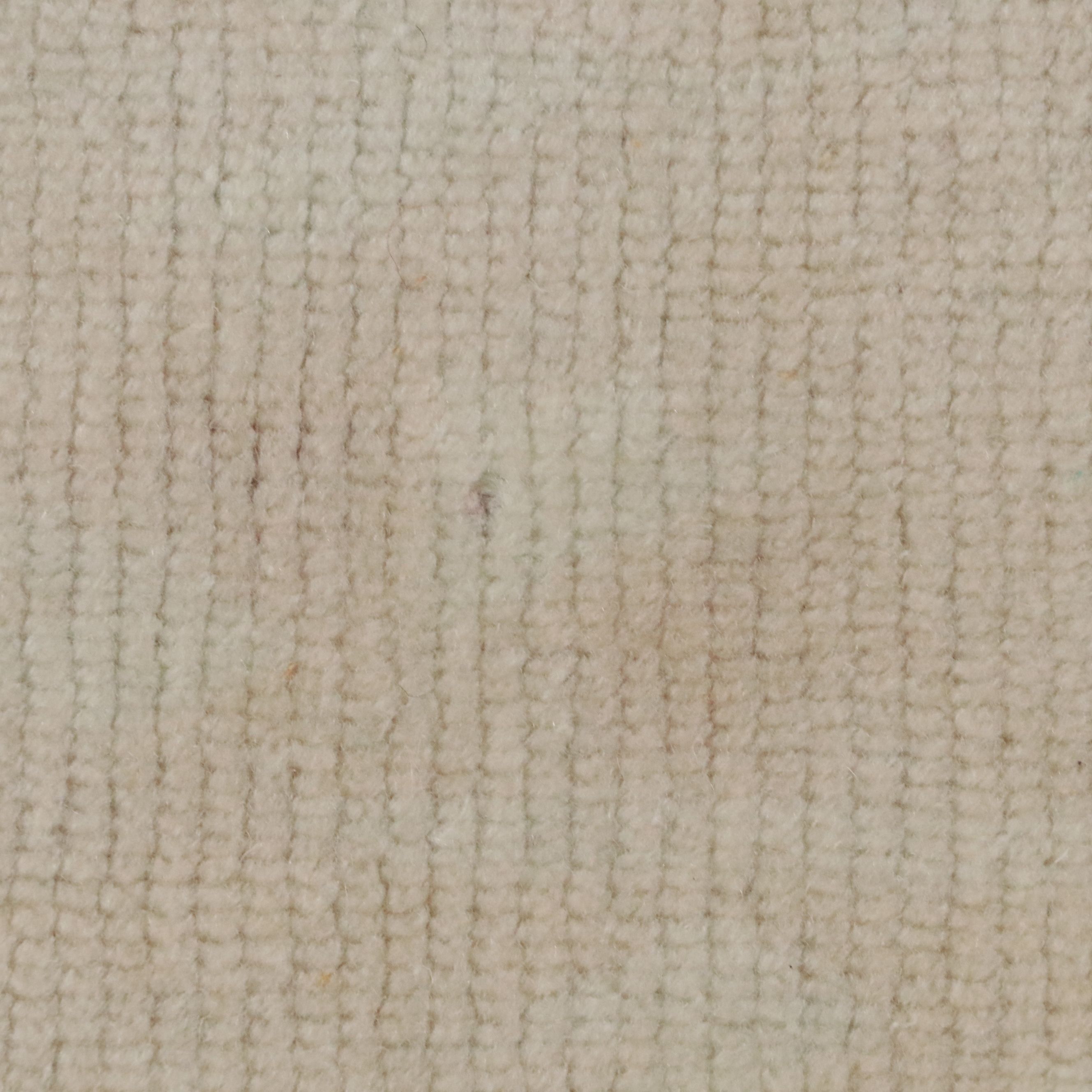 4'5 x 5'5 Hand-Knotted Turkish Oushak Area Rug