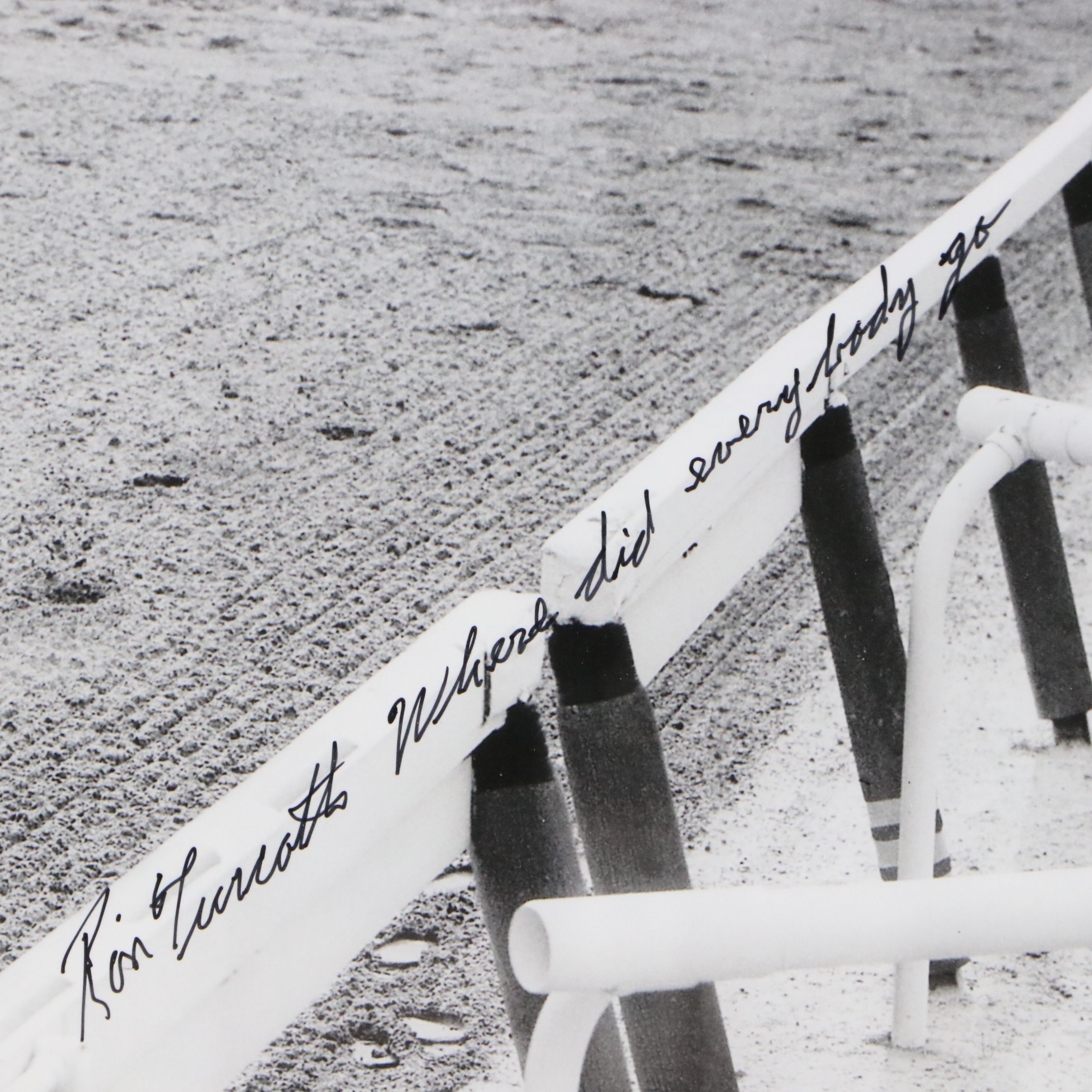 Ron Turcotte Signed Giclée of Secretariat, 21st Century