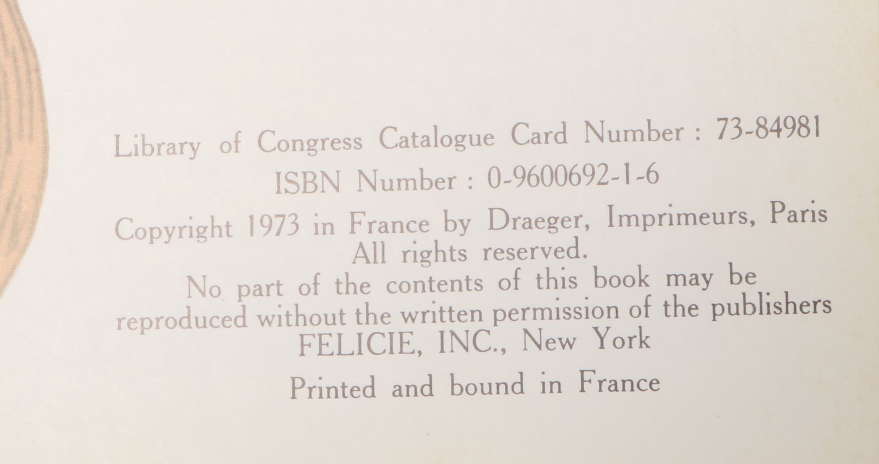 First Edition "Les dîners de Gala" by Salvador Dalí, 1973