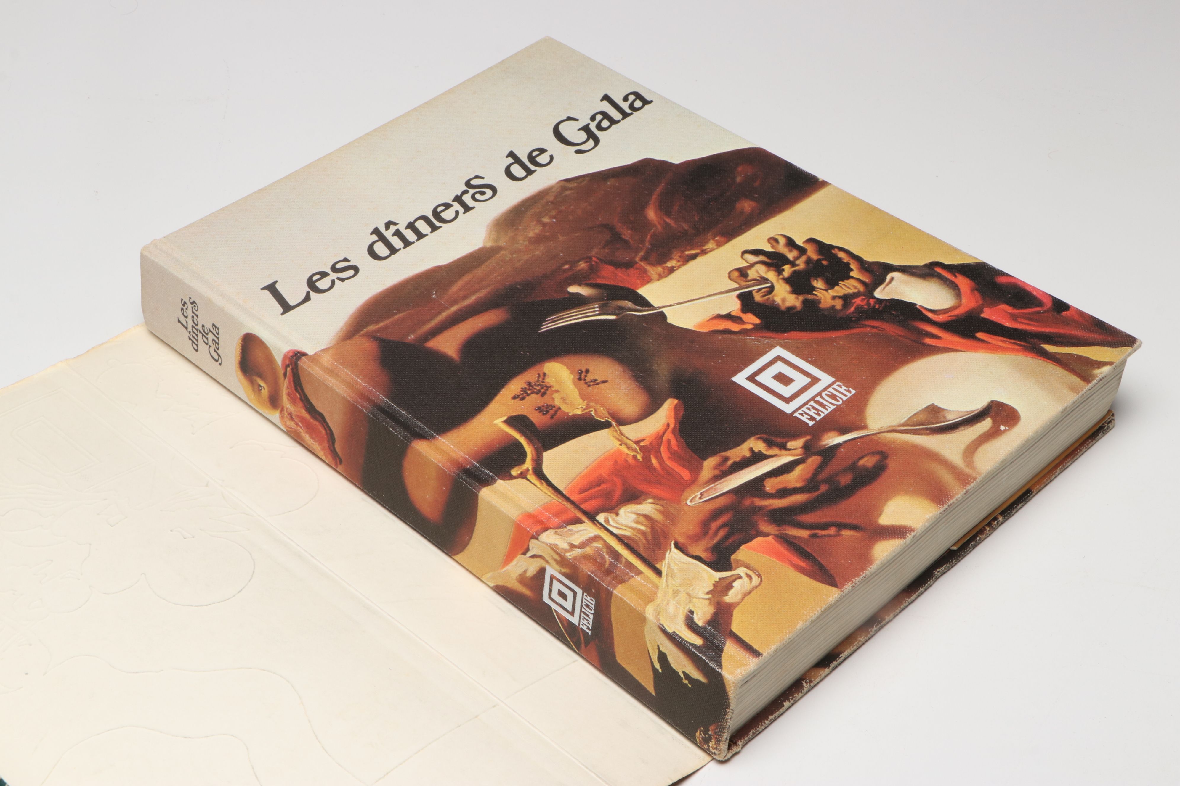 First Edition "Les dîners de Gala" by Salvador Dalí, 1973