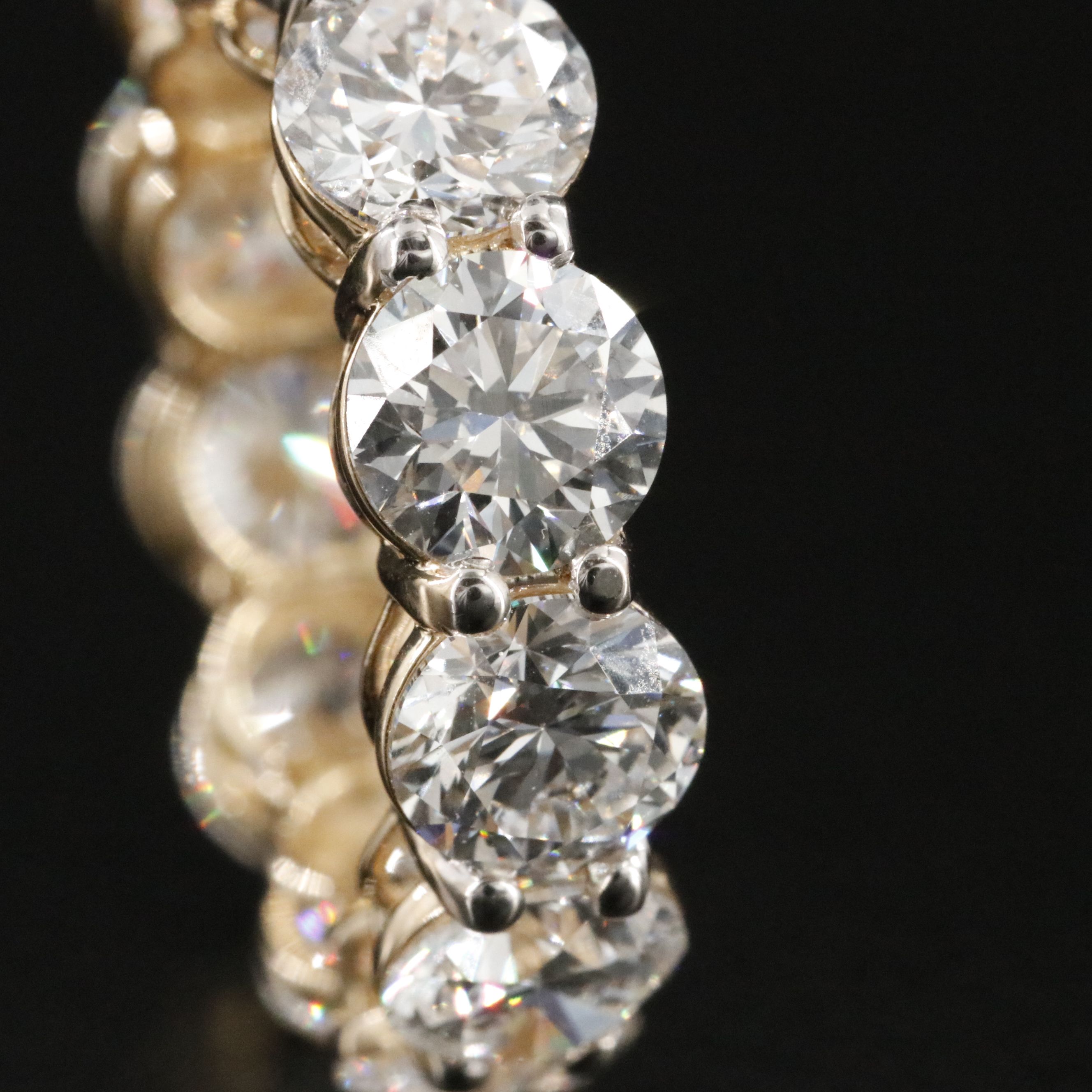 14K 9.54 CTW Lab Grown Diamond Eternity Band